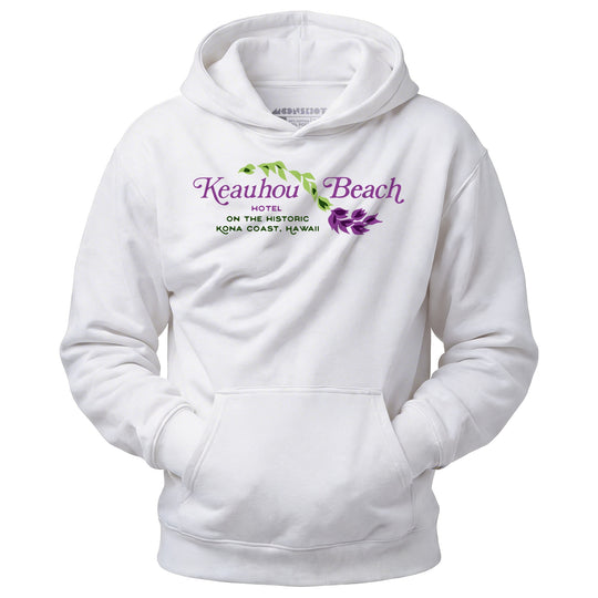 Keauhou Beach Hotel - Kona, Hawaii - Vintage Resort Hotel - Unisex Hoodie
