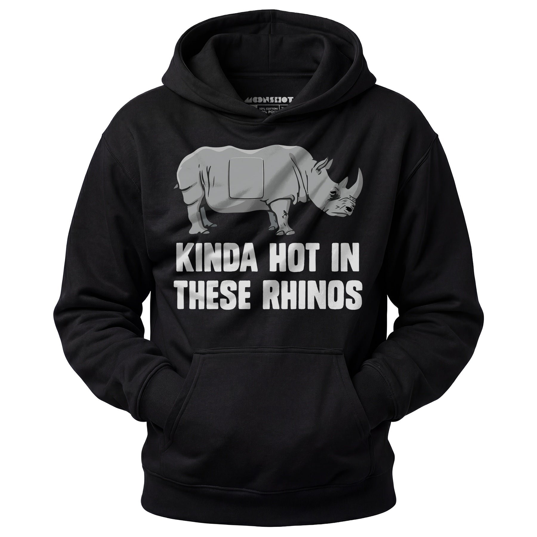 Kinda Hot in These Rhinos - Unisex Hoodie