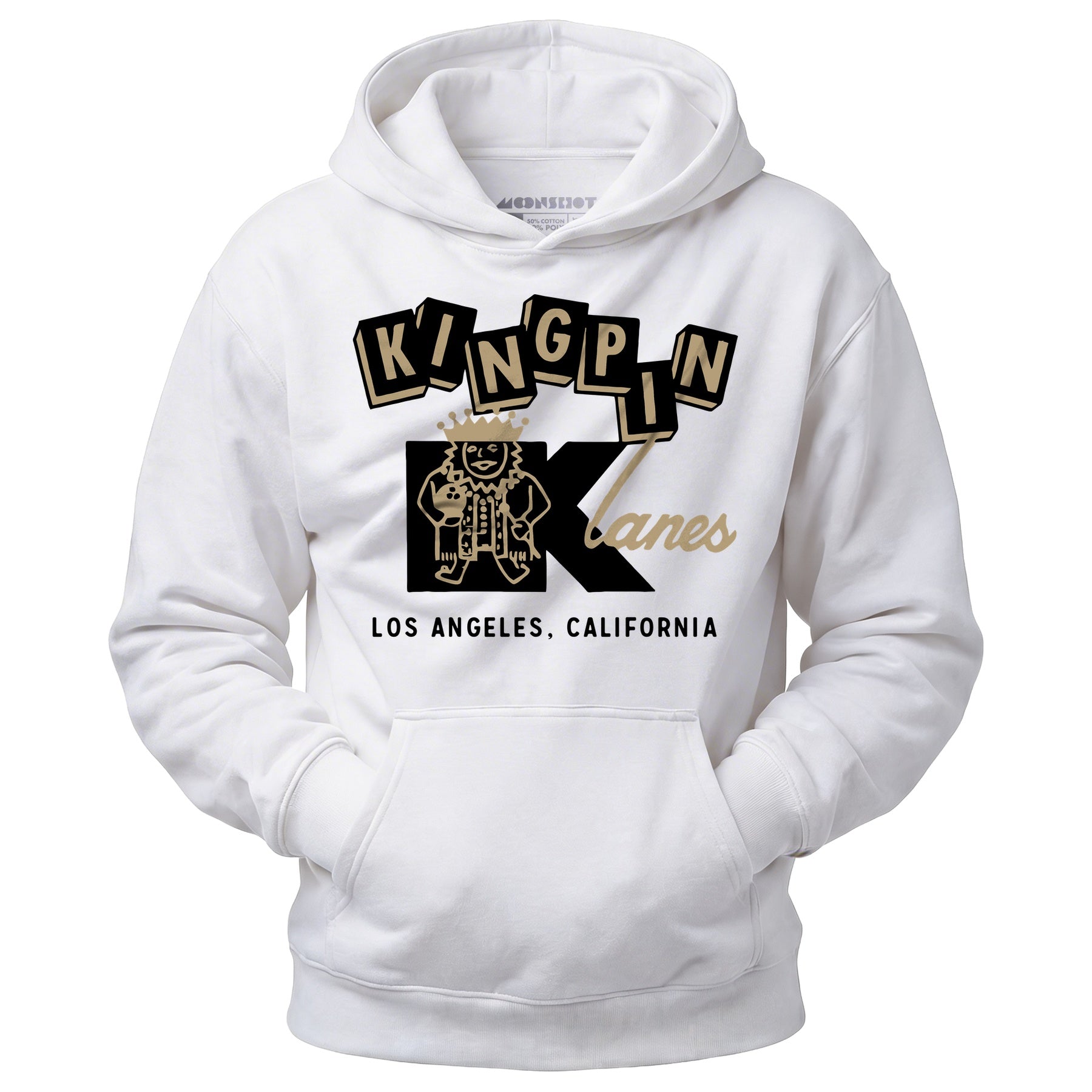 Kingpin Lanes - Los Angeles, CA - Vintage Bowling Alley - Unisex Hoodie