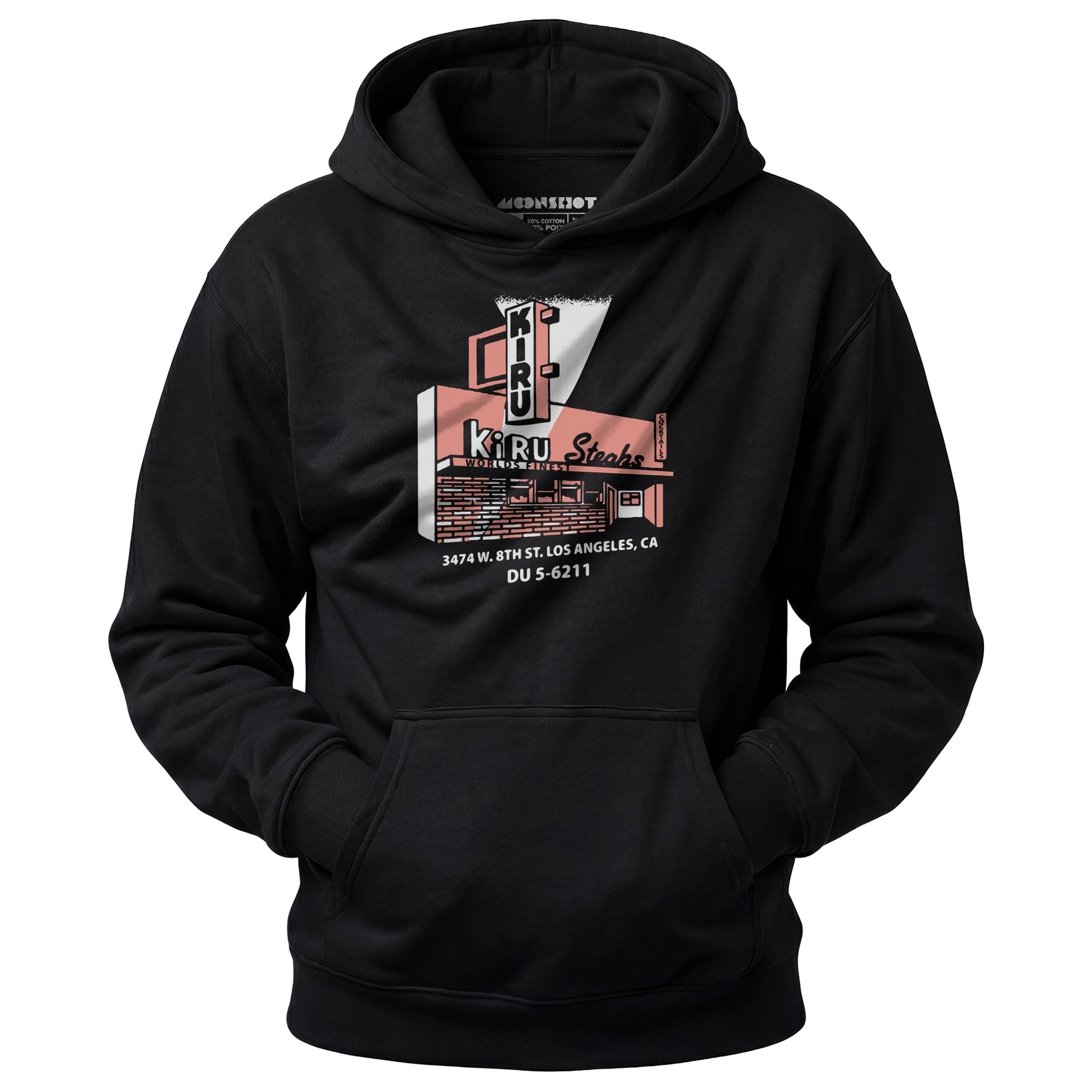 Kiru Steaks - Los Angeles, CA - Vintage Restaurant - Unisex Hoodie