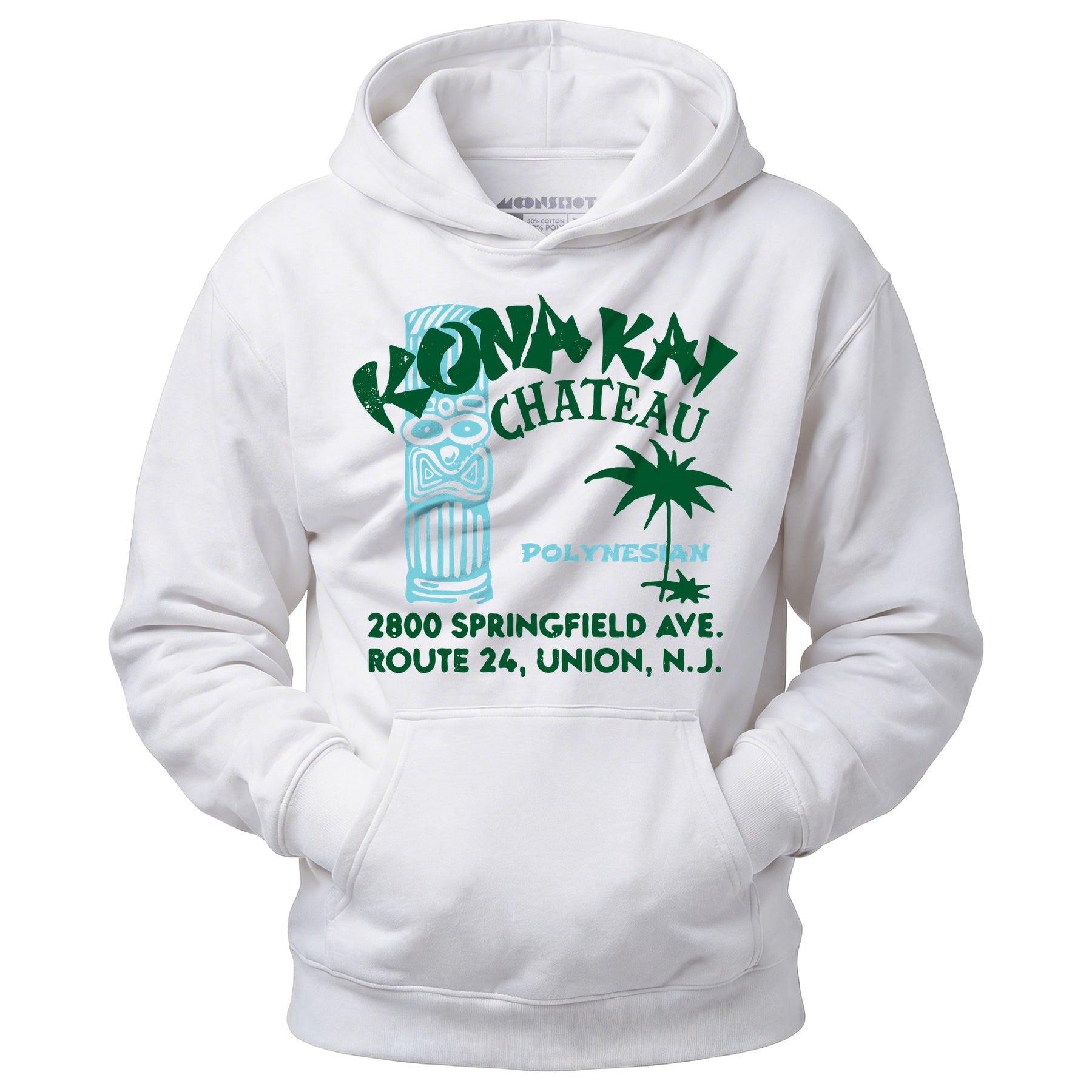 Kona Kai Chateau - Union, NJ - Vintage Tiki Bar - Unisex Hoodie