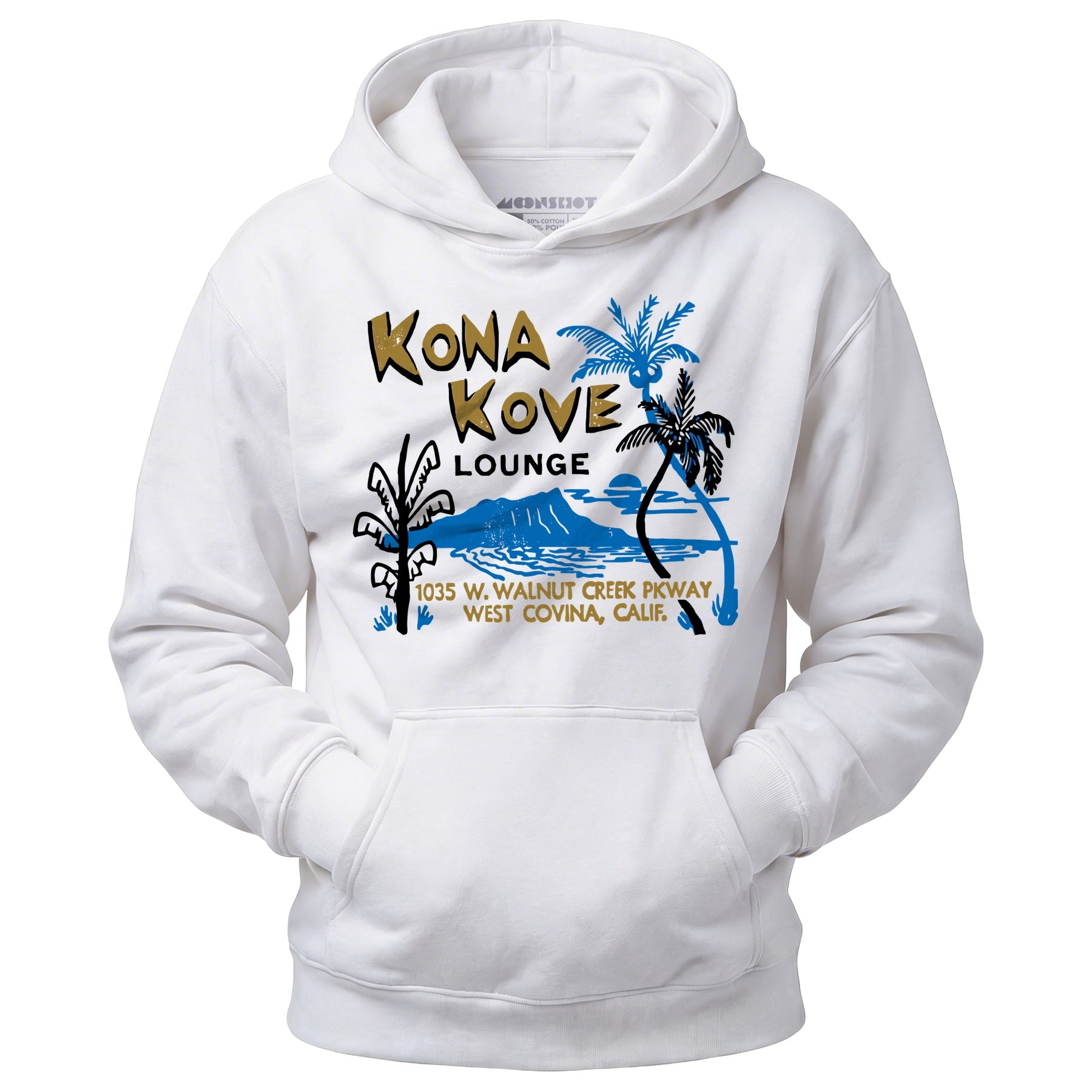 Kona Kove Lounge - West Covina, CA - Vintage Tiki Bar - Unisex Hoodie
