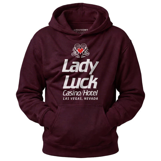 Lady Luck Casino & Hotel - Vintage Las Vegas - Unisex Hoodie