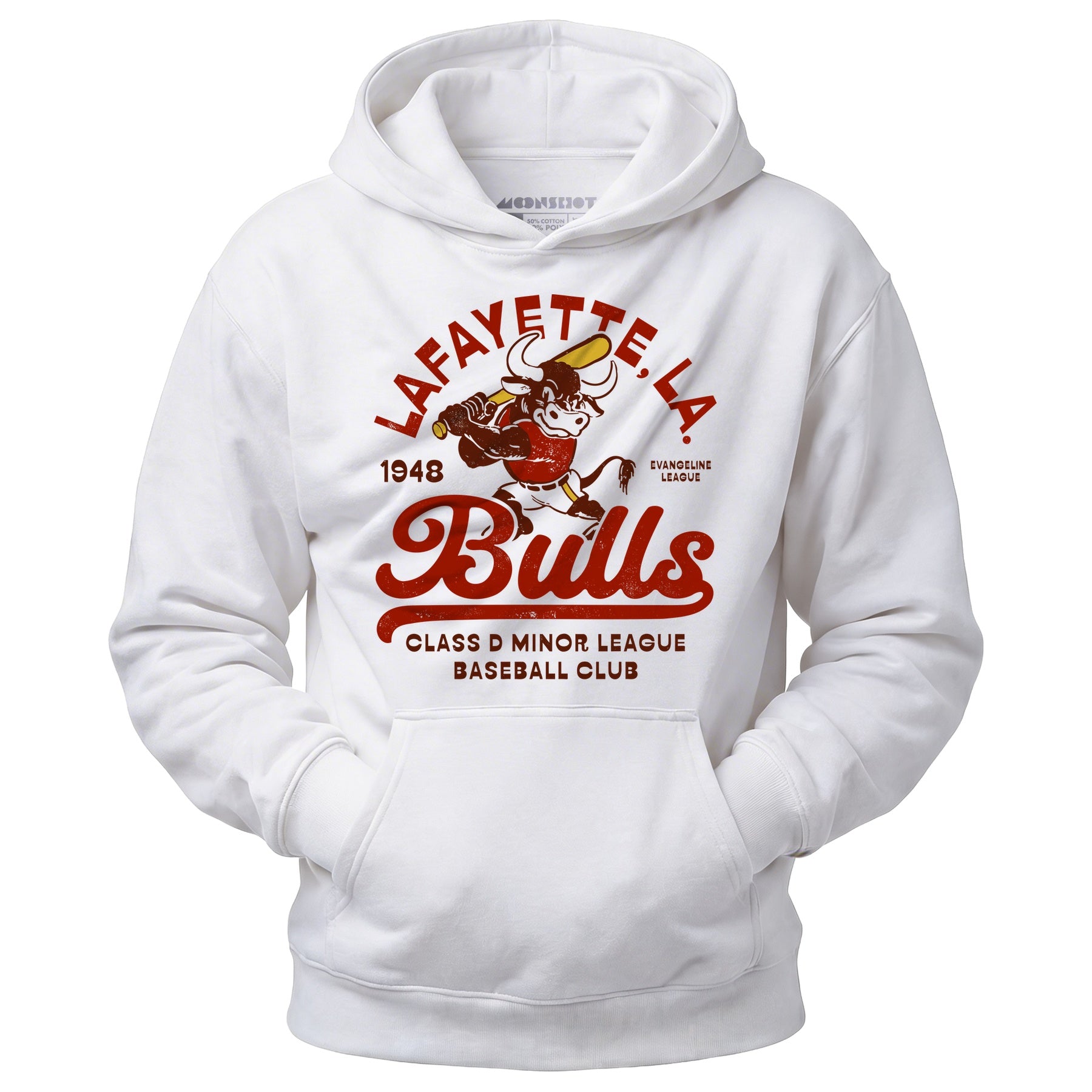 Lafayette Bulls - Louisiana - Vintage Defunct Baseball Teams - Unisex Hoodie