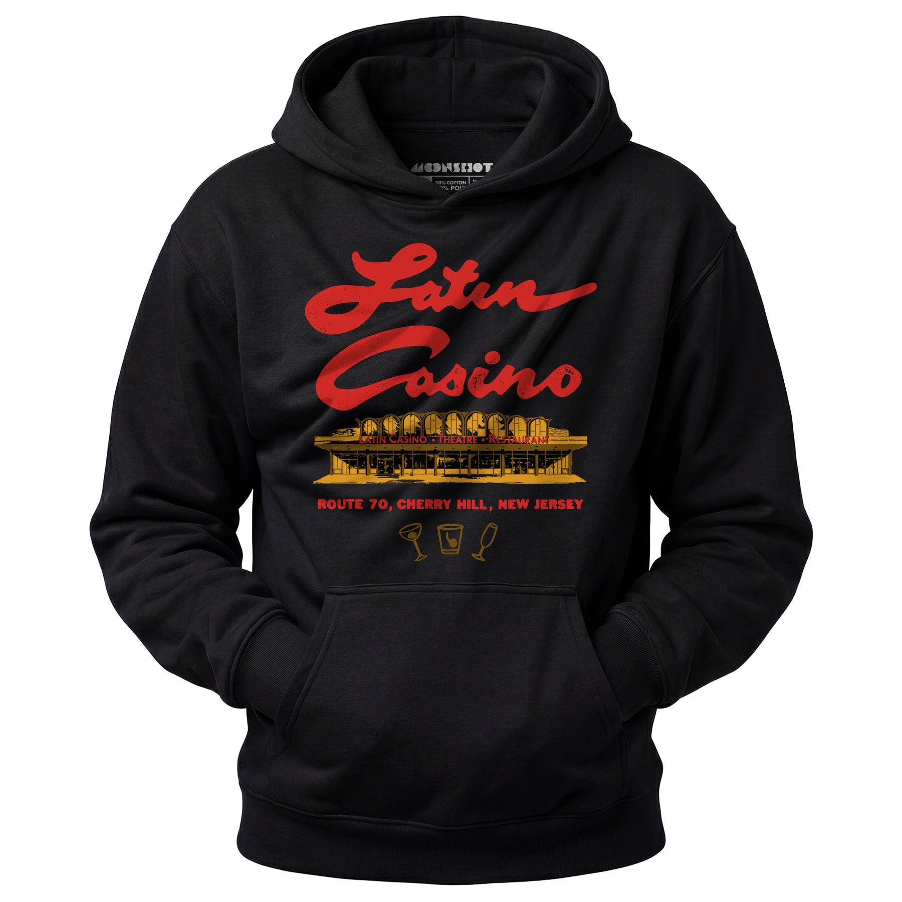 Latin Casino v3 - Cherry Hill, NJ - Vintage Nightclub - Unisex Hoodie