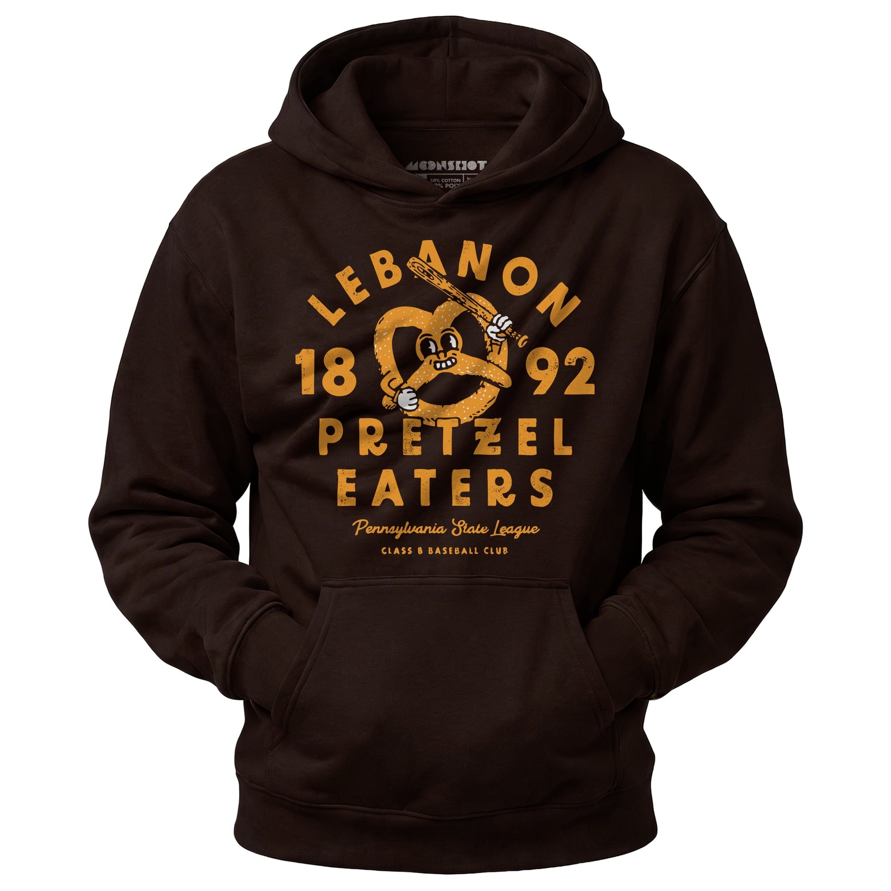 Lebanon Pretzel Eaters - Pennsylvania - Vintage Defunct Baseball Teams - Unisex Hoodie