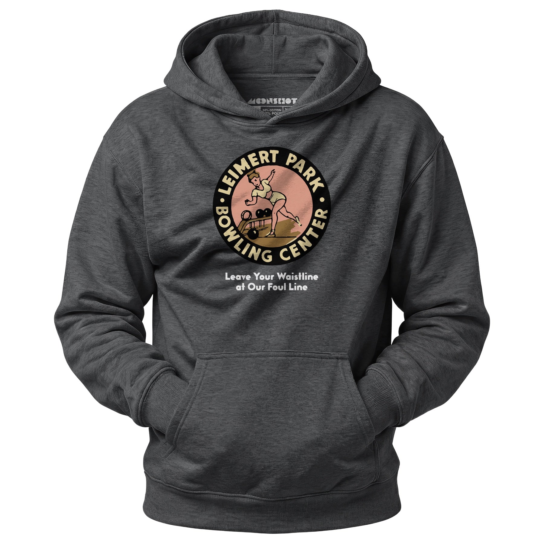 Leimert Park Bowling Center - Los Angeles, CA - Vintage Bowling Alley - Unisex Hoodie
