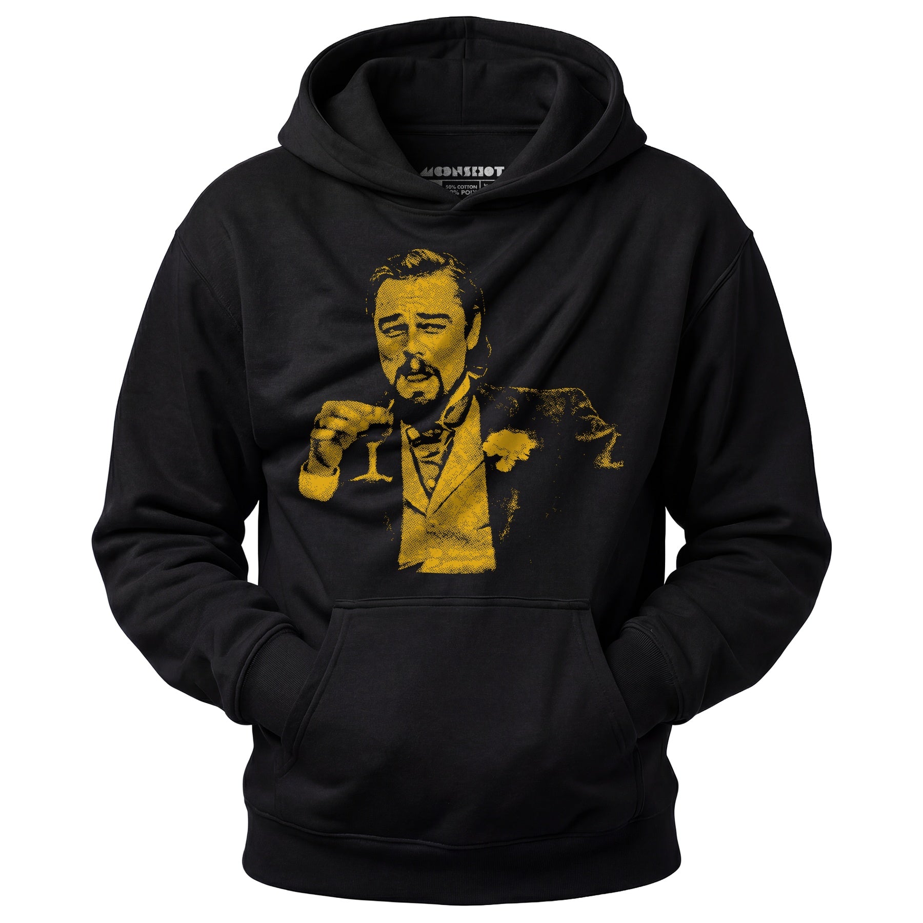 Leonardo DiCaprio Django Laughing Reaction Meme - Unisex Hoodie