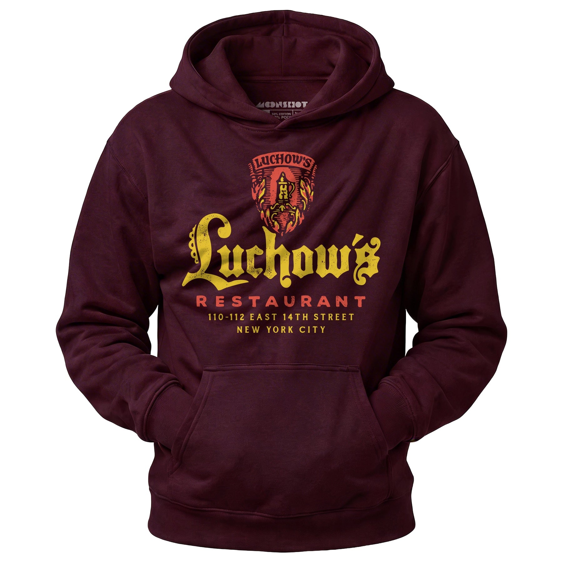 Luchow's - New York City, NY - Vintage Restaurant - Unisex Hoodie