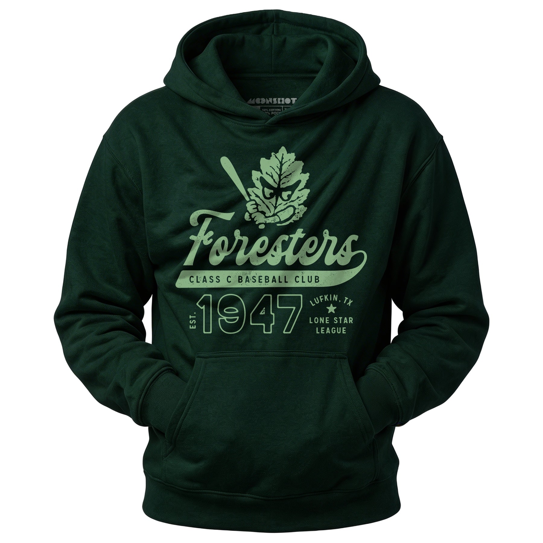 Lufkin Foresters - Texas - Vintage Defunct Baseball Teams - Unisex Hoodie