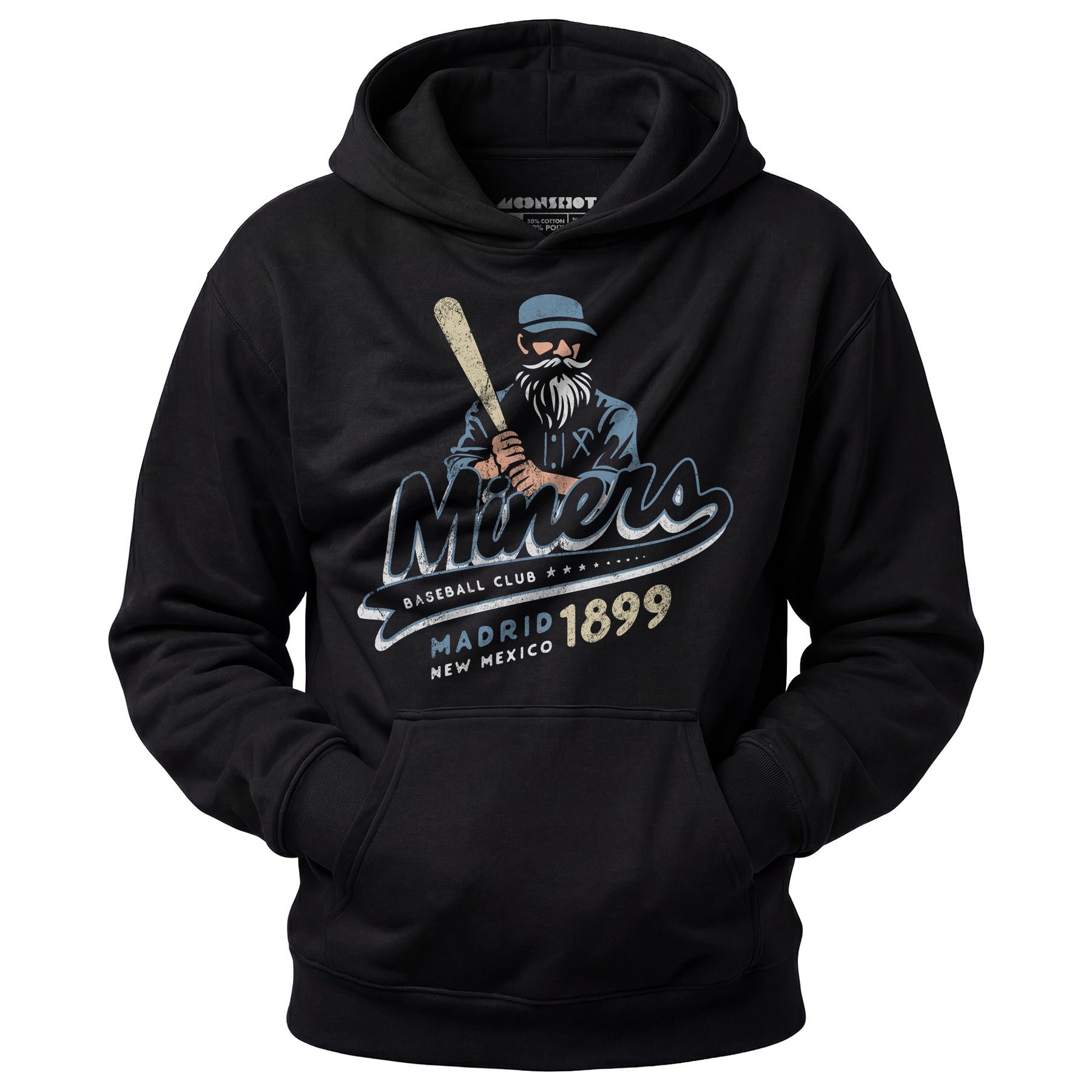 Madrid Miners - New Mexico - Vintage Defunct Baseball Teams - Unisex Hoodie