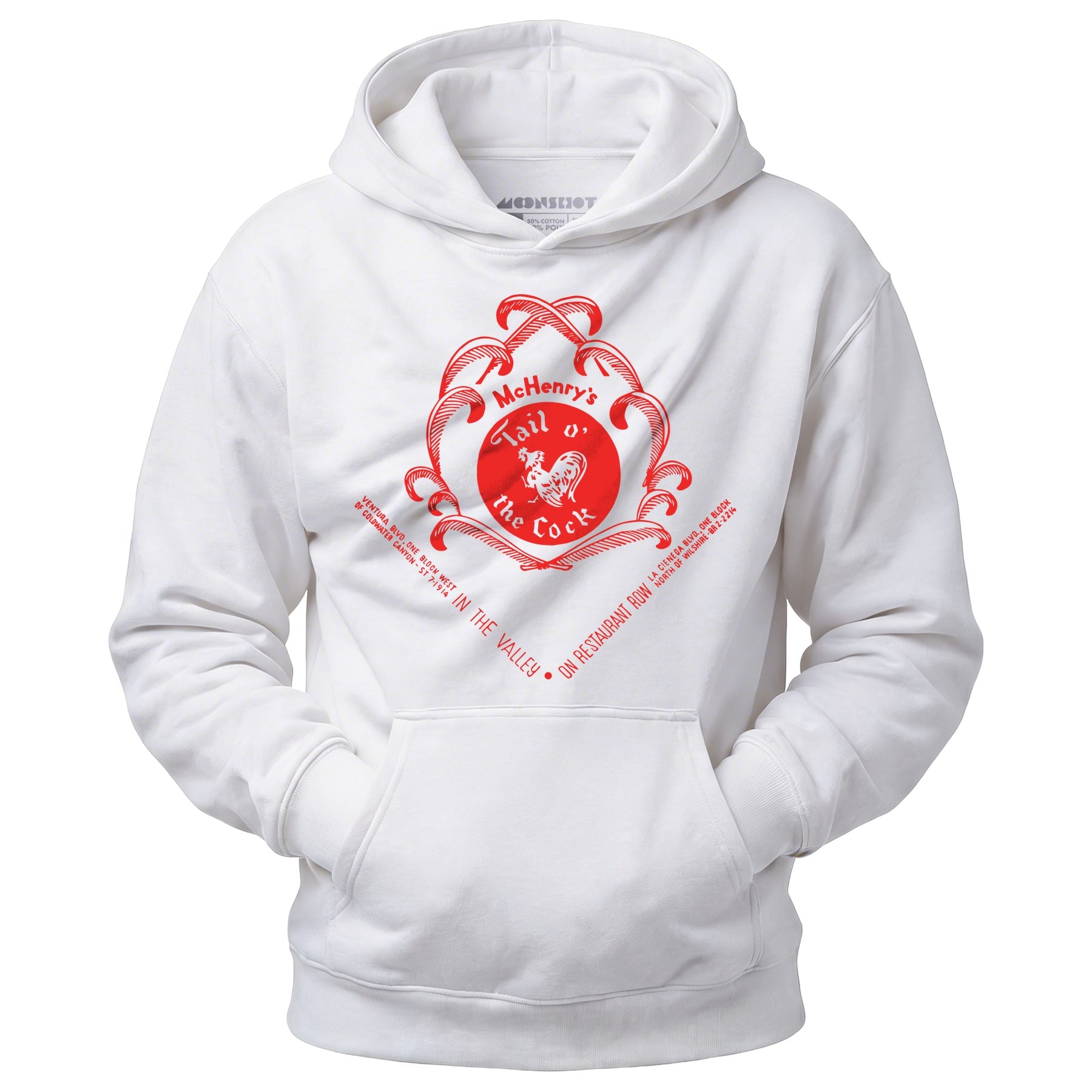 McHenry's Tail o' the Cock v2 - Los Angeles, CA - Vintage Restaurant - Unisex Hoodie