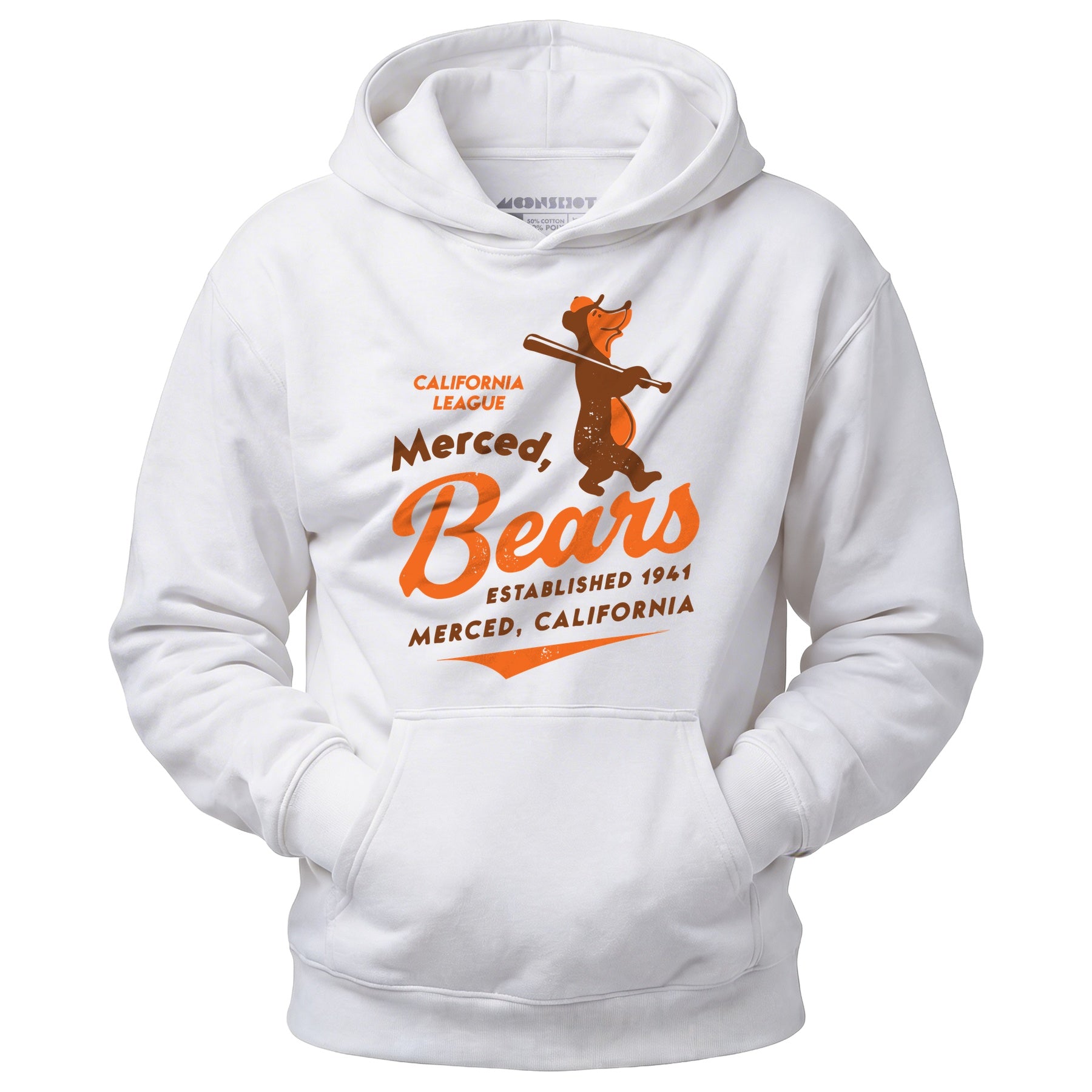 Merced Bears - California - Vintage Defunct Baseball Teams - Unisex Hoodie