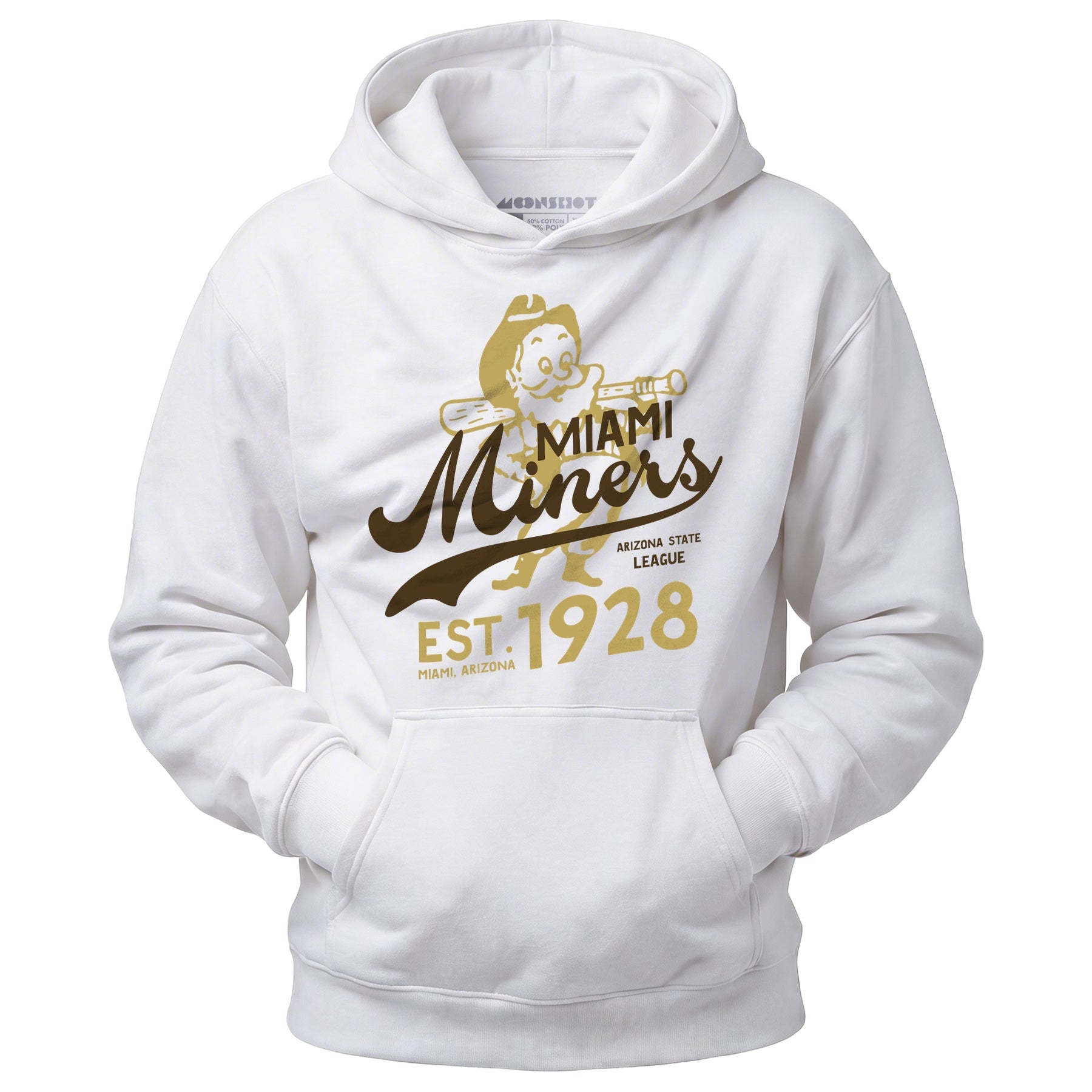 Miami Miners - Arizona - Vintage Defunct Baseball Teams - Unisex Hoodie