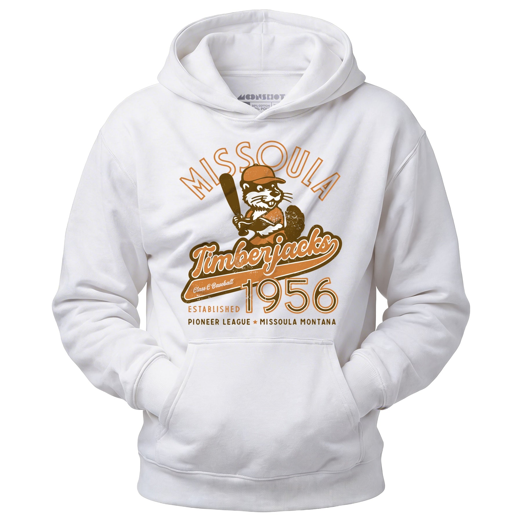 Missoula Timberjacks - Montana - Vintage Defunct Baseball Teams - Unisex Hoodie