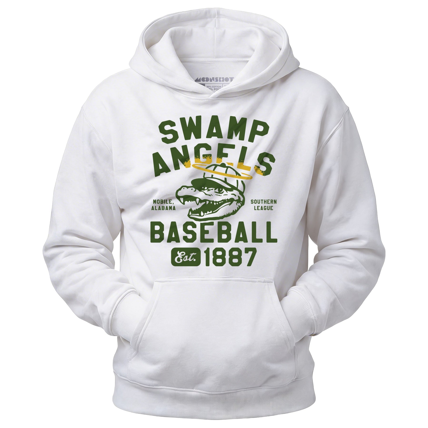 Mobile Swamp Angels - Alabama - Vintage Defunct Baseball Teams - Unisex Hoodie