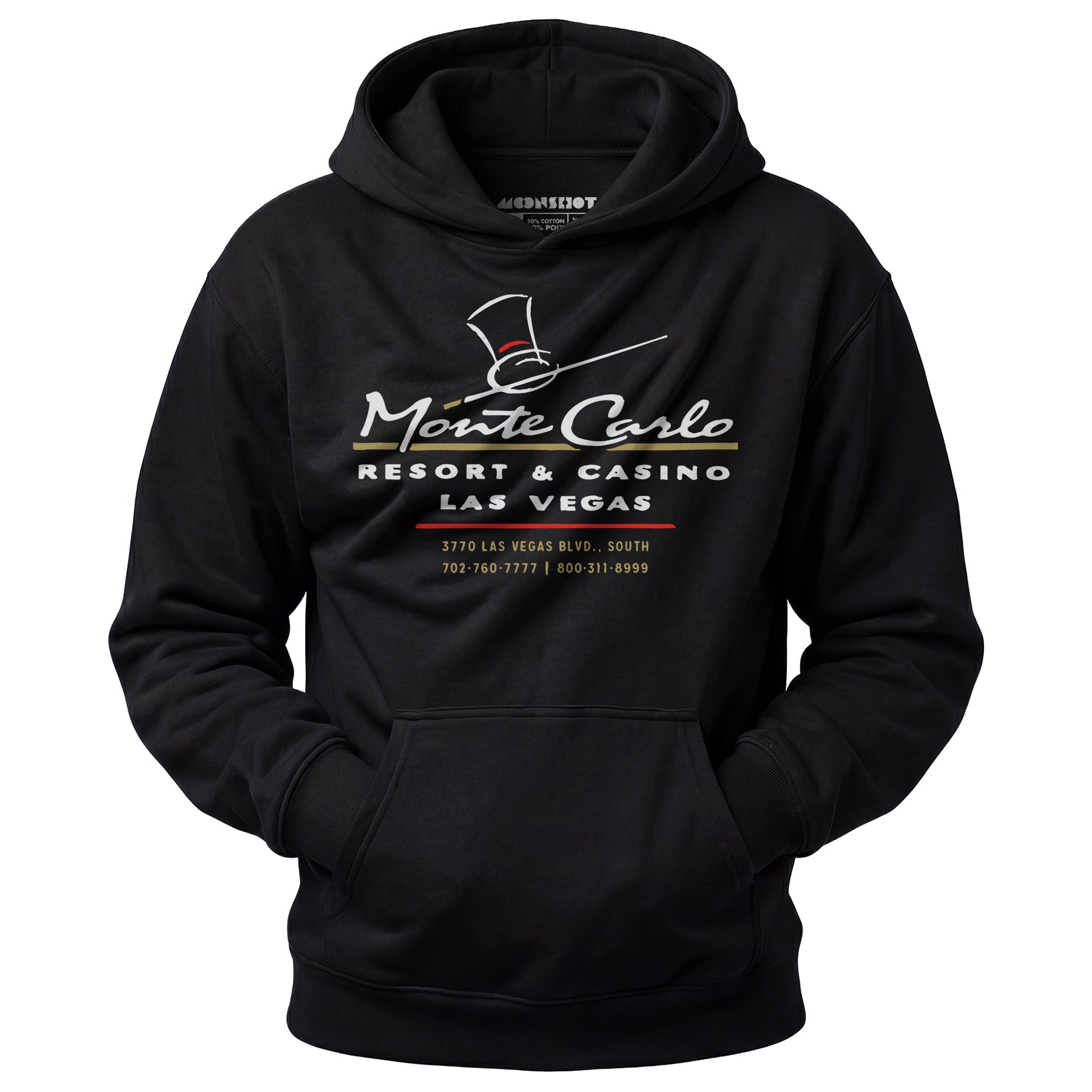 Monte Carlo - Vintage Las Vegas - Unisex Hoodie