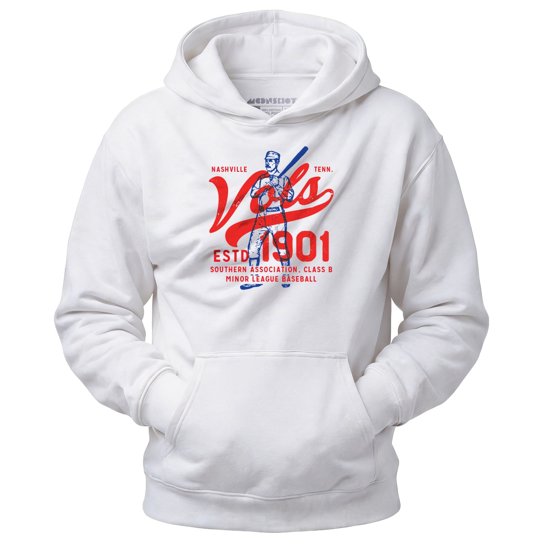 Nashville Vols - Tennessee - Vintage Defunct Baseball Teams - Unisex Hoodie