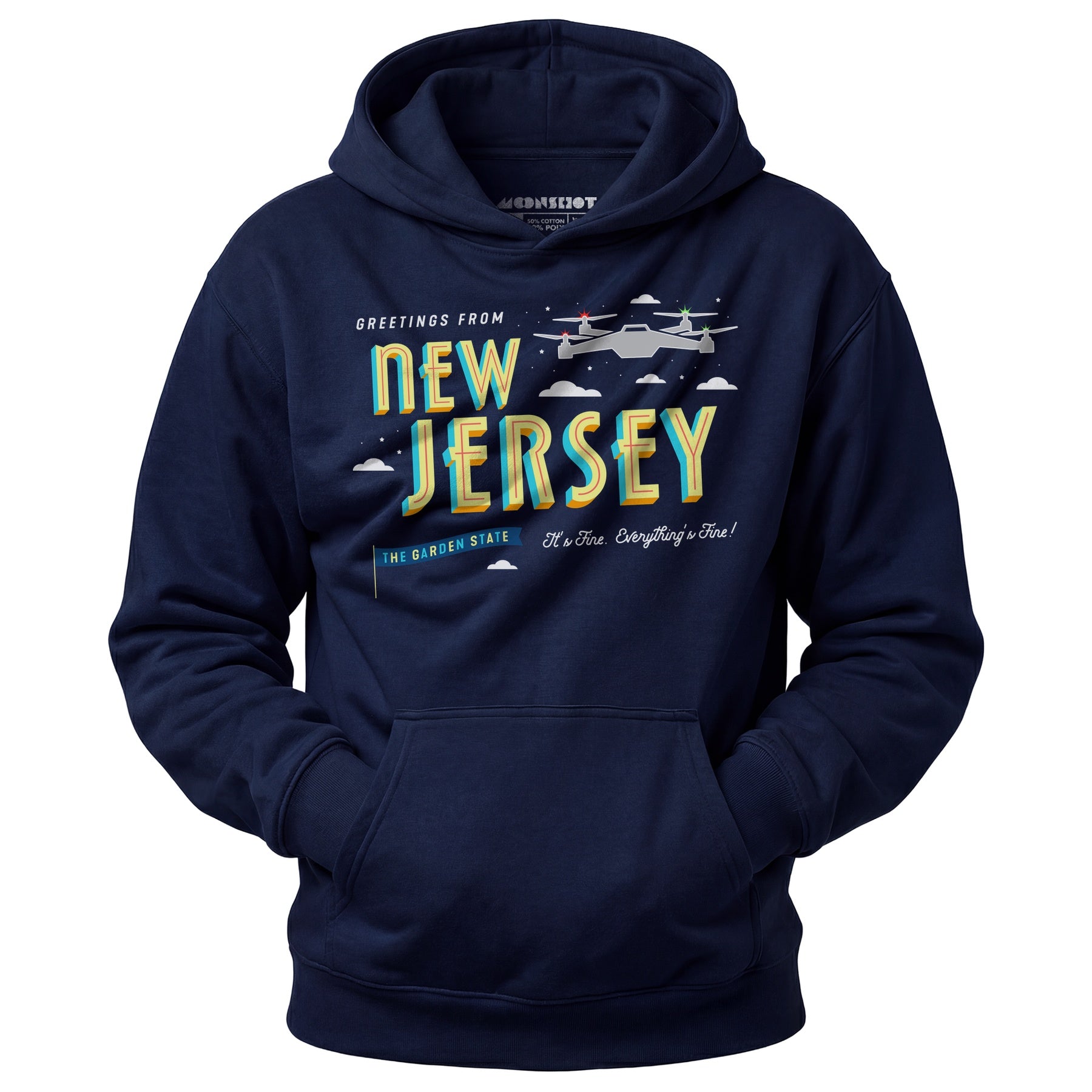 New Jersey Drones - Everything's Fine - Unisex Hoodie
