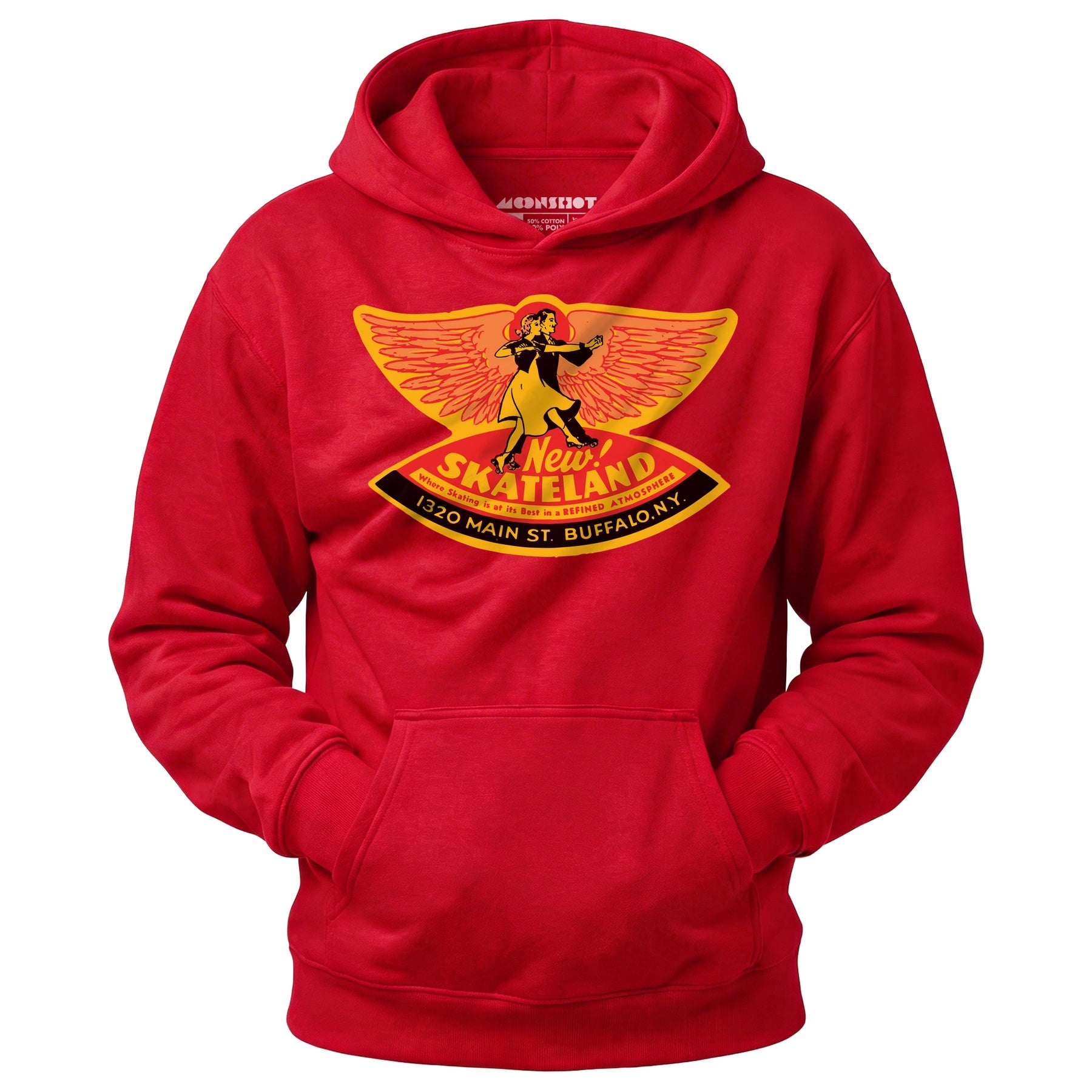 New Skateland - Buffalo, NY - Vintage Roller Rink - Unisex Hoodie