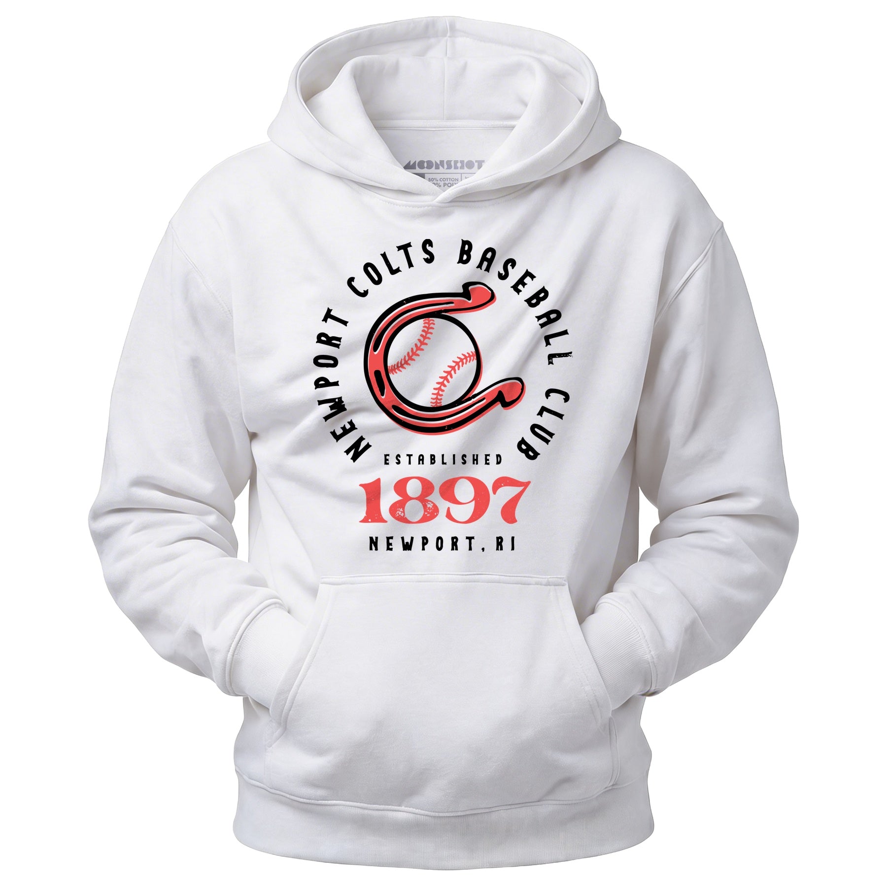 Newport Colts - Rhode Island - Vintage Defunct Baseball Teams - Unisex Hoodie