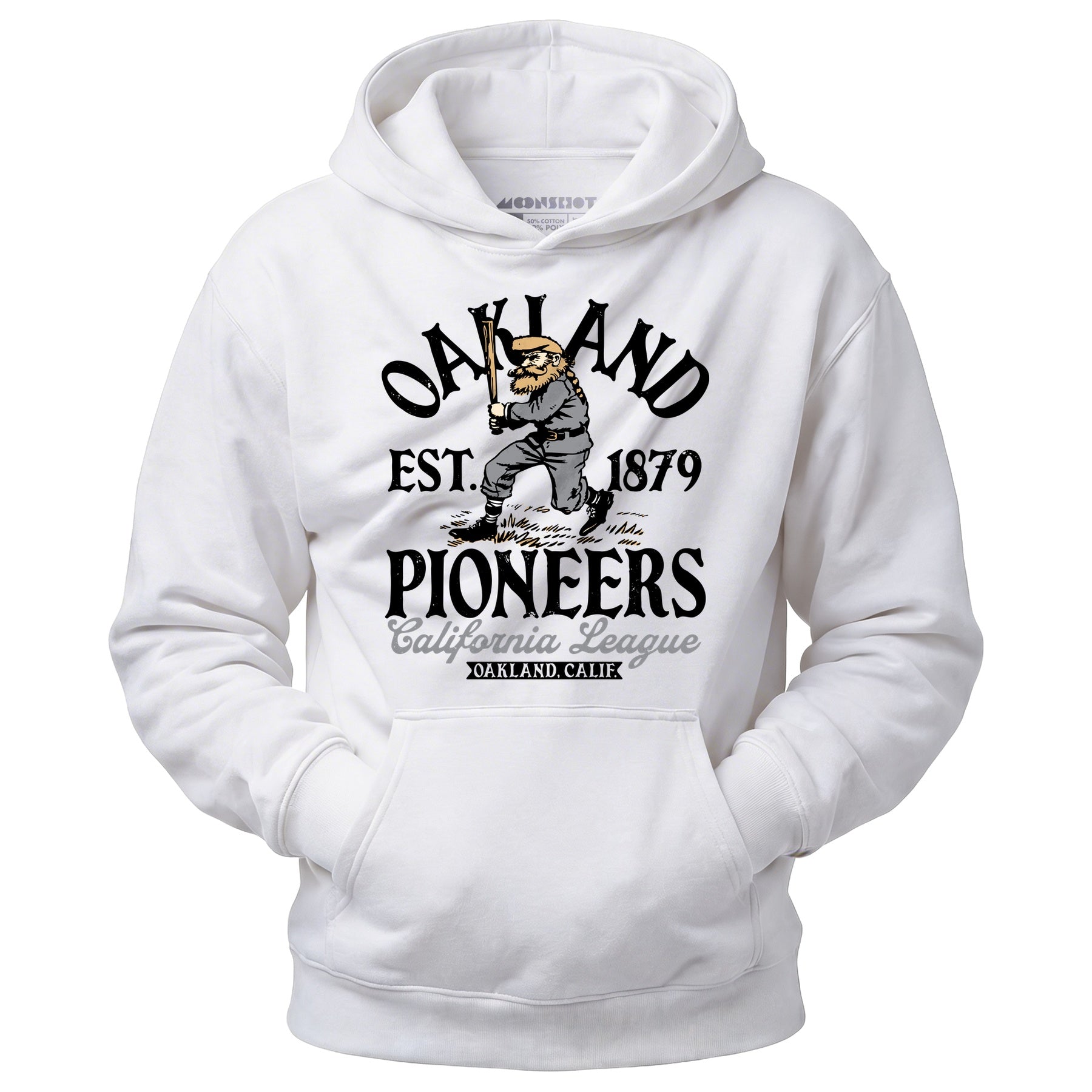 Oakland Pioneers - California - Vintage Defunct Baseball Teams - Unisex Hoodie