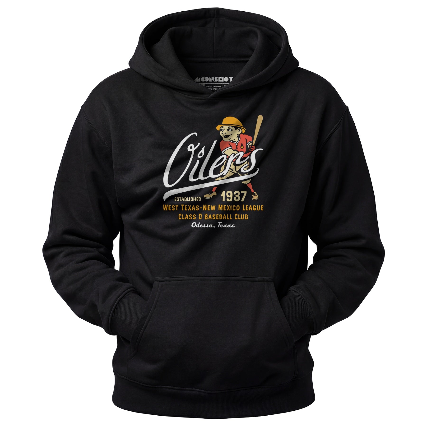 Odessa Oilers - Texas - Vintage Defunct Baseball Teams - Unisex Hoodie
