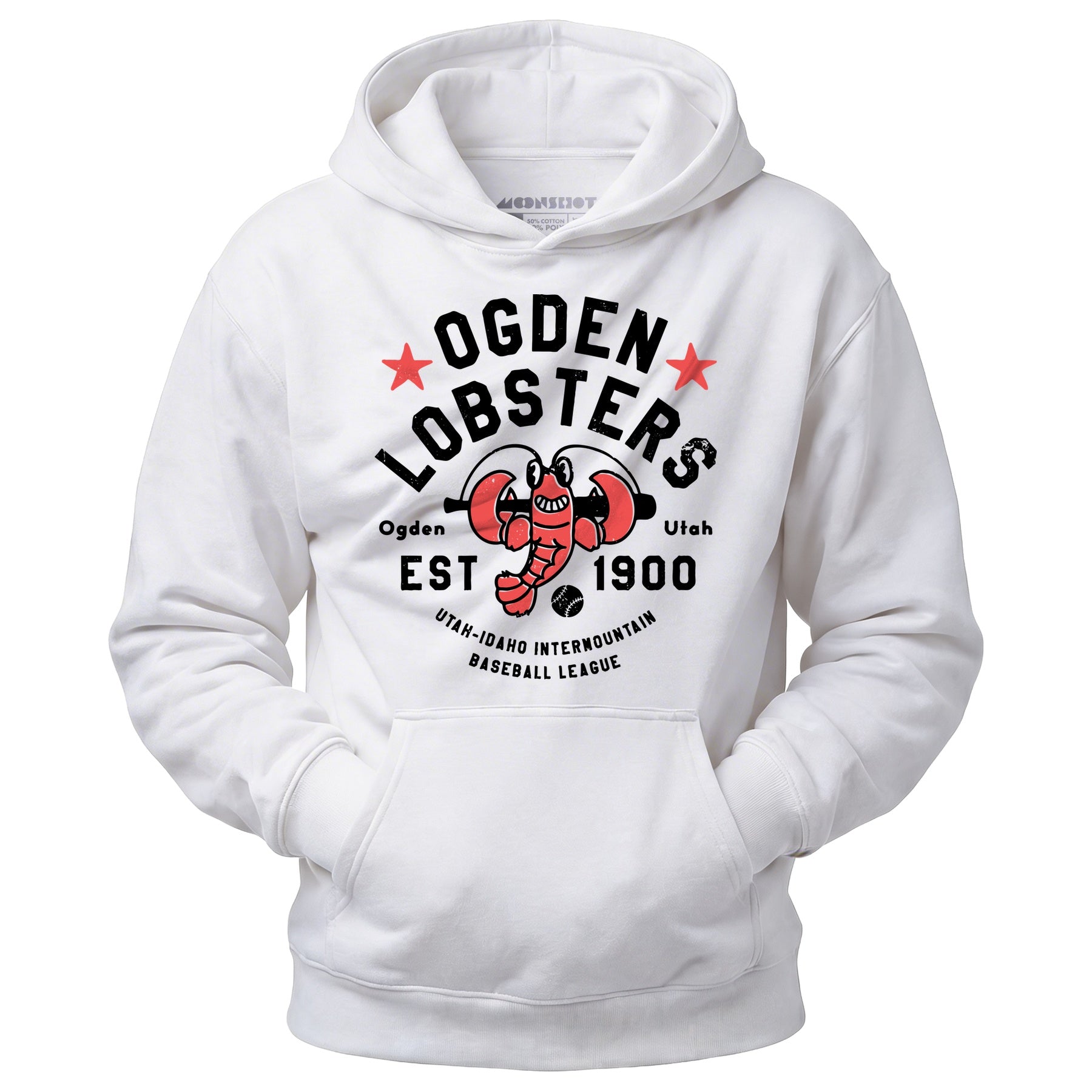Ogden Lobsters - Utah - Vintage Defunct Baseball Teams - Unisex Hoodie