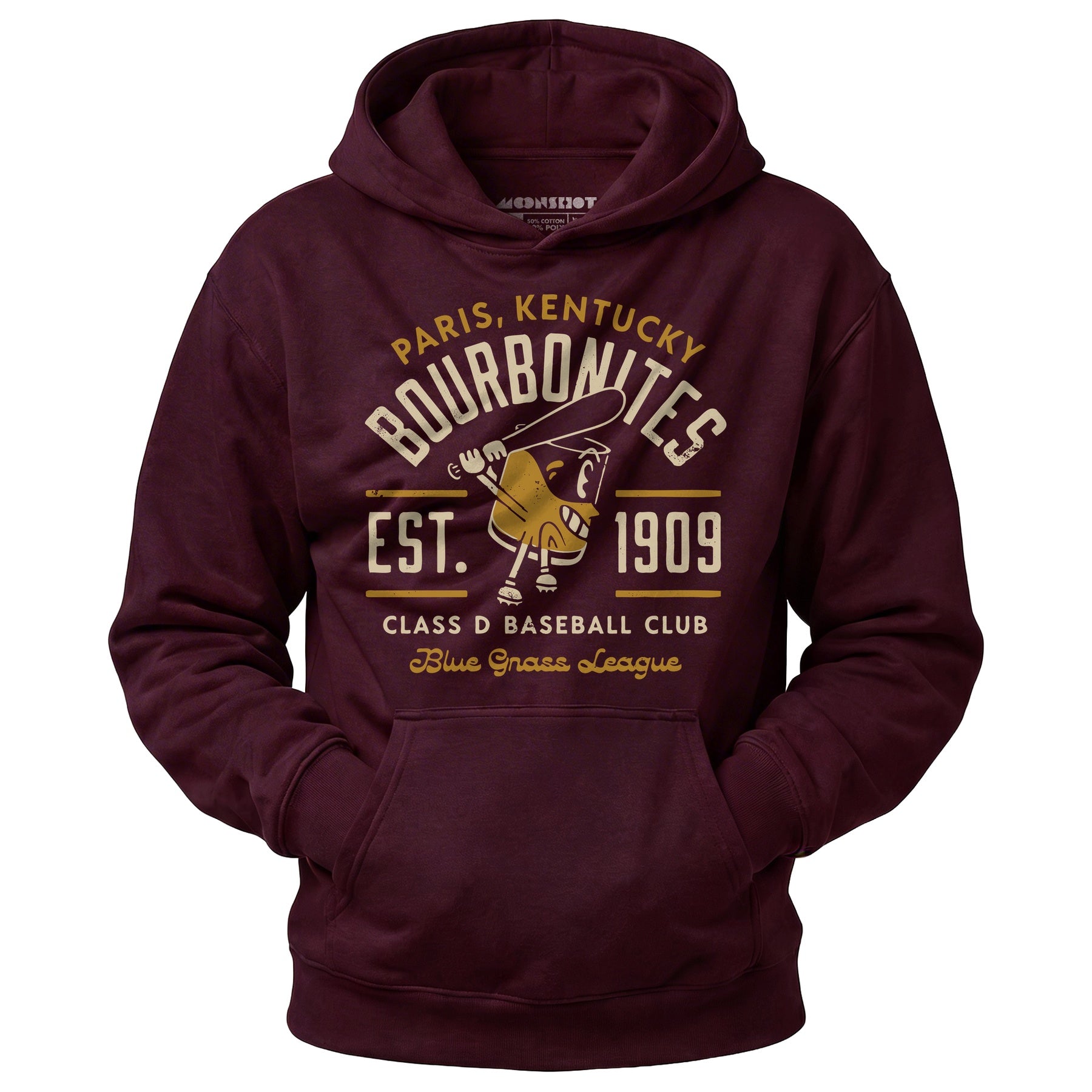 Paris Bourbonites - Kentucky - Vintage Defunct Baseball Teams - Unisex Hoodie