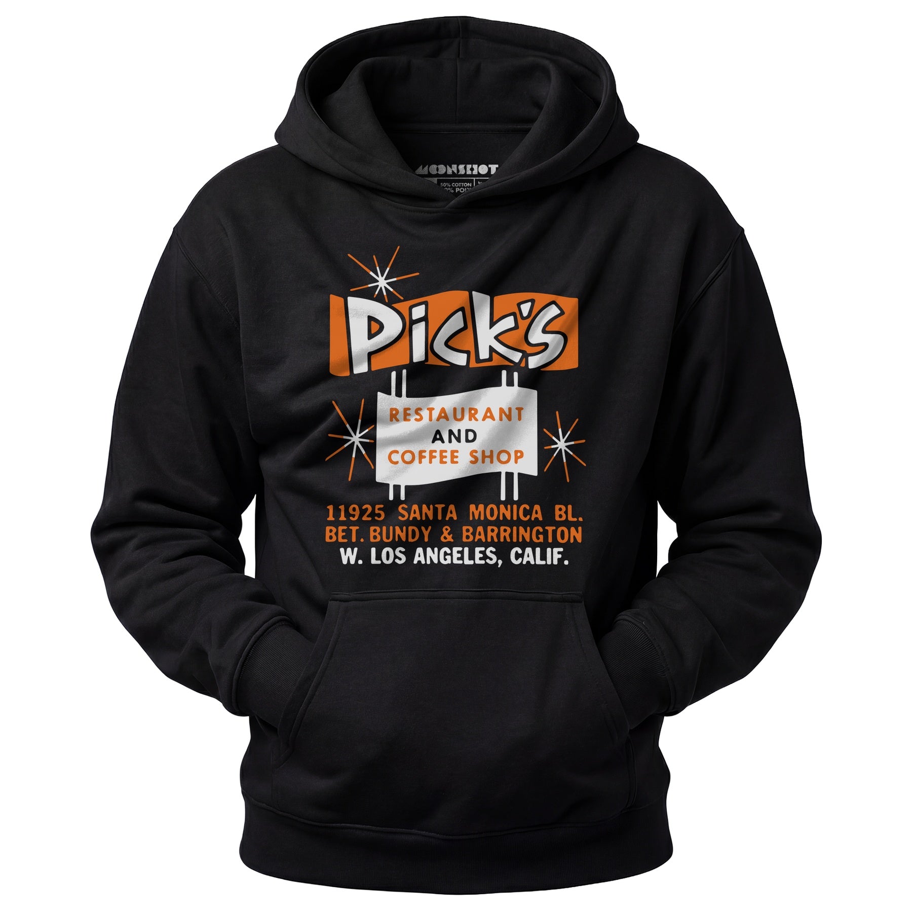 Pick's - Los Angeles, CA - Vintage Restaurant - Unisex Hoodie