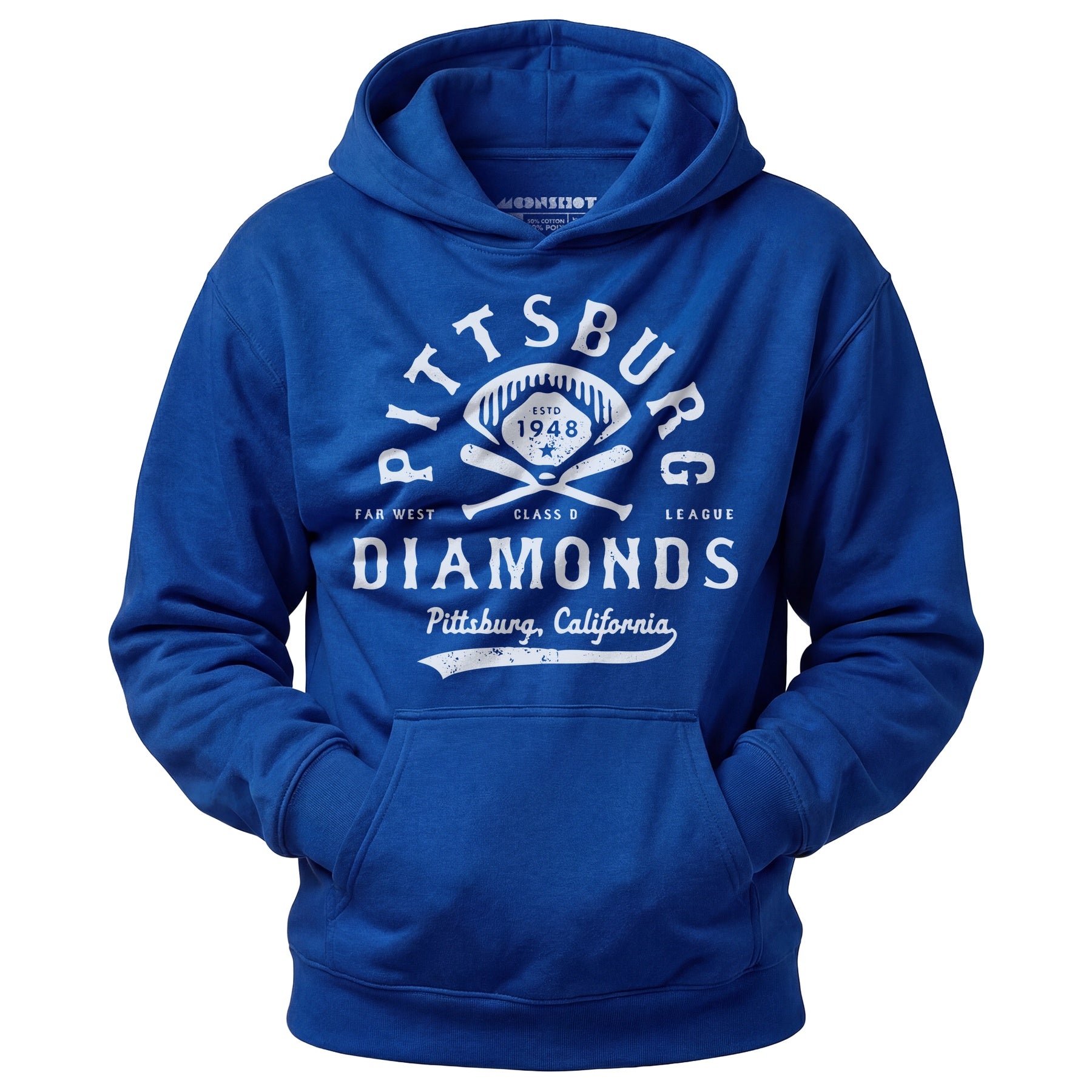 Pittsburg Diamonds - California - Vintage Defunct Baseball Teams - Unisex Hoodie
