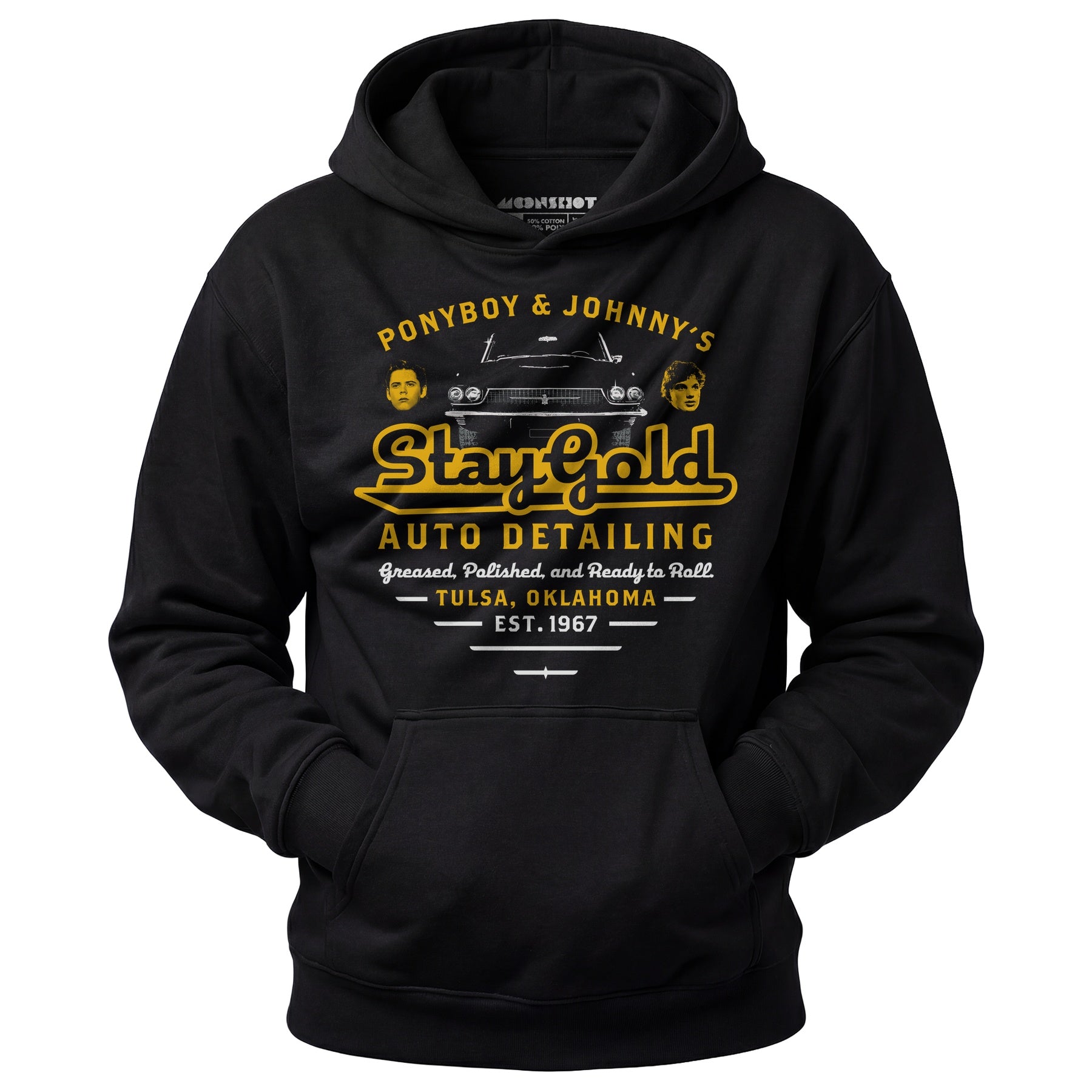 Ponyboy & Johnny's Stay Gold Auto Detailing - Unisex Hoodie