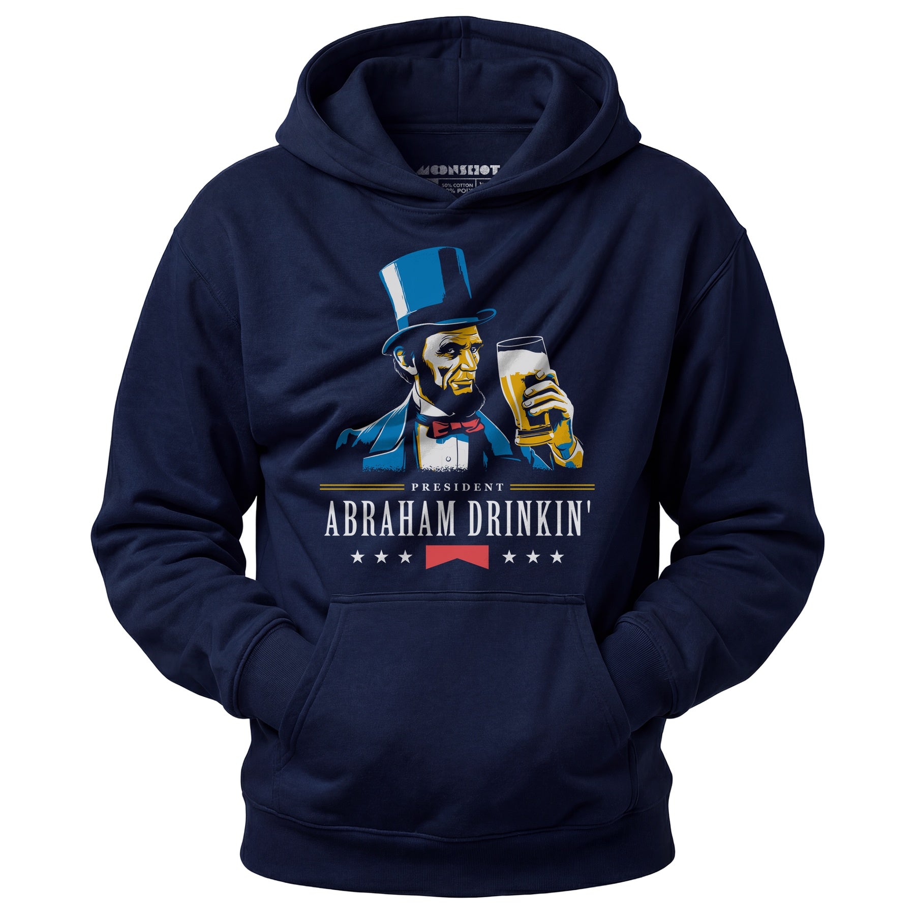 President Abraham Drinkin' - Unisex Hoodie