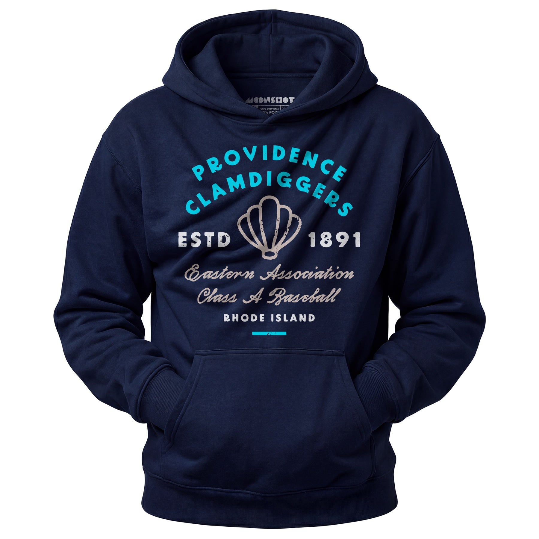 Providence Clamdiggers - Rhode Island - Vintage Defunct Baseball Teams - Unisex Hoodie