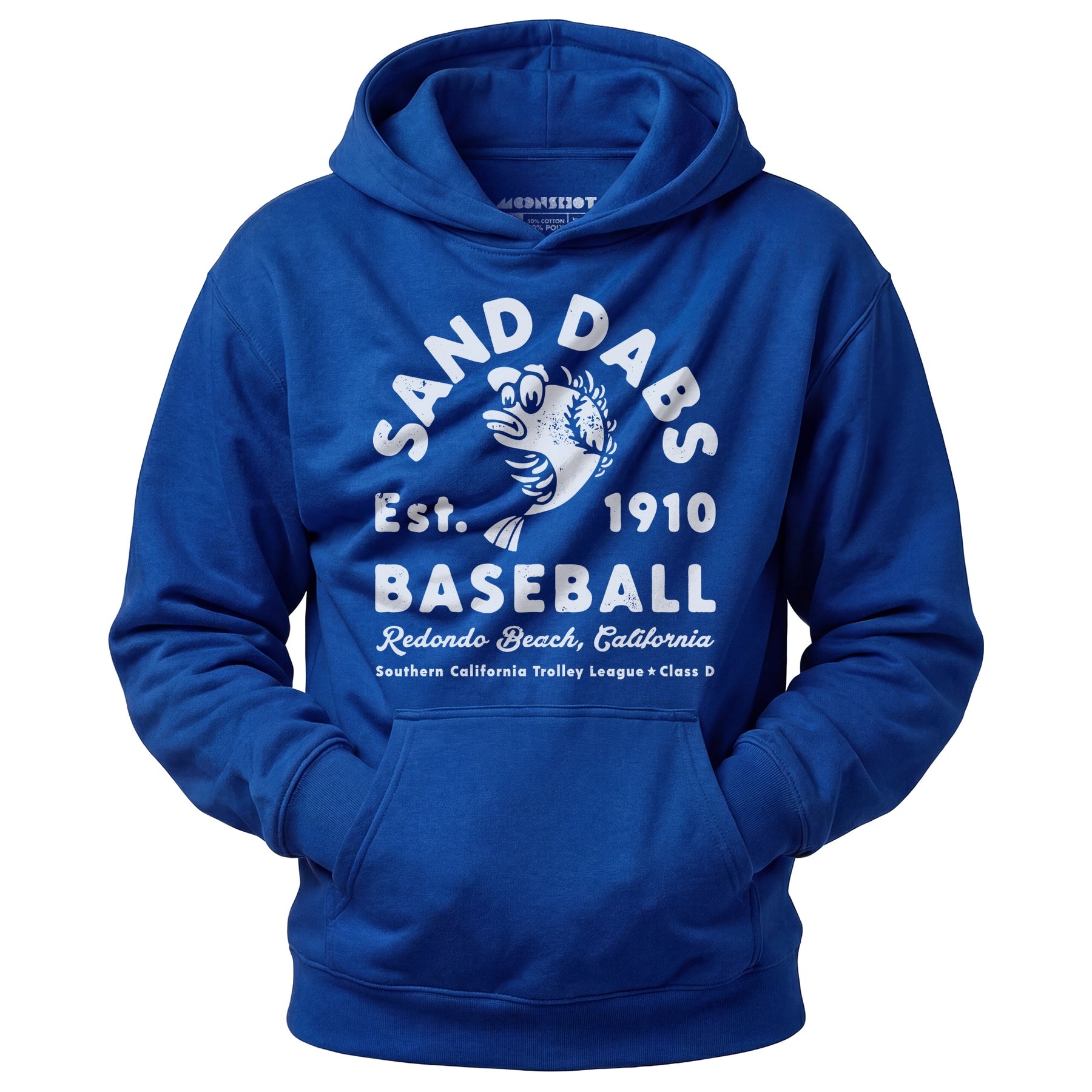 Redondo Beach Sand Dabs - California - Vintage Defunct Baseball Teams - Unisex Hoodie