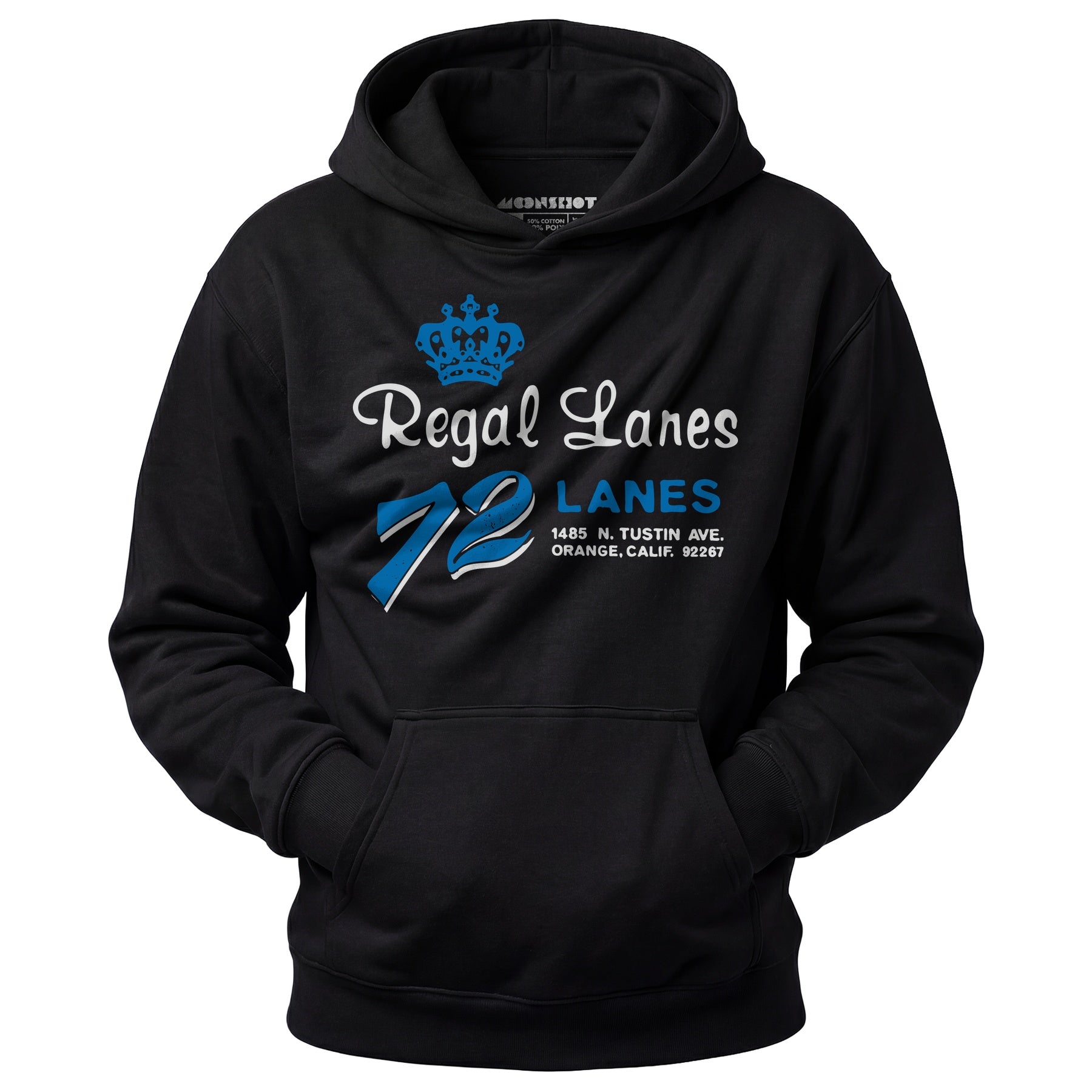 Regal Lanes - Orange, CA - Vintage Bowling Alley - Unisex Hoodie