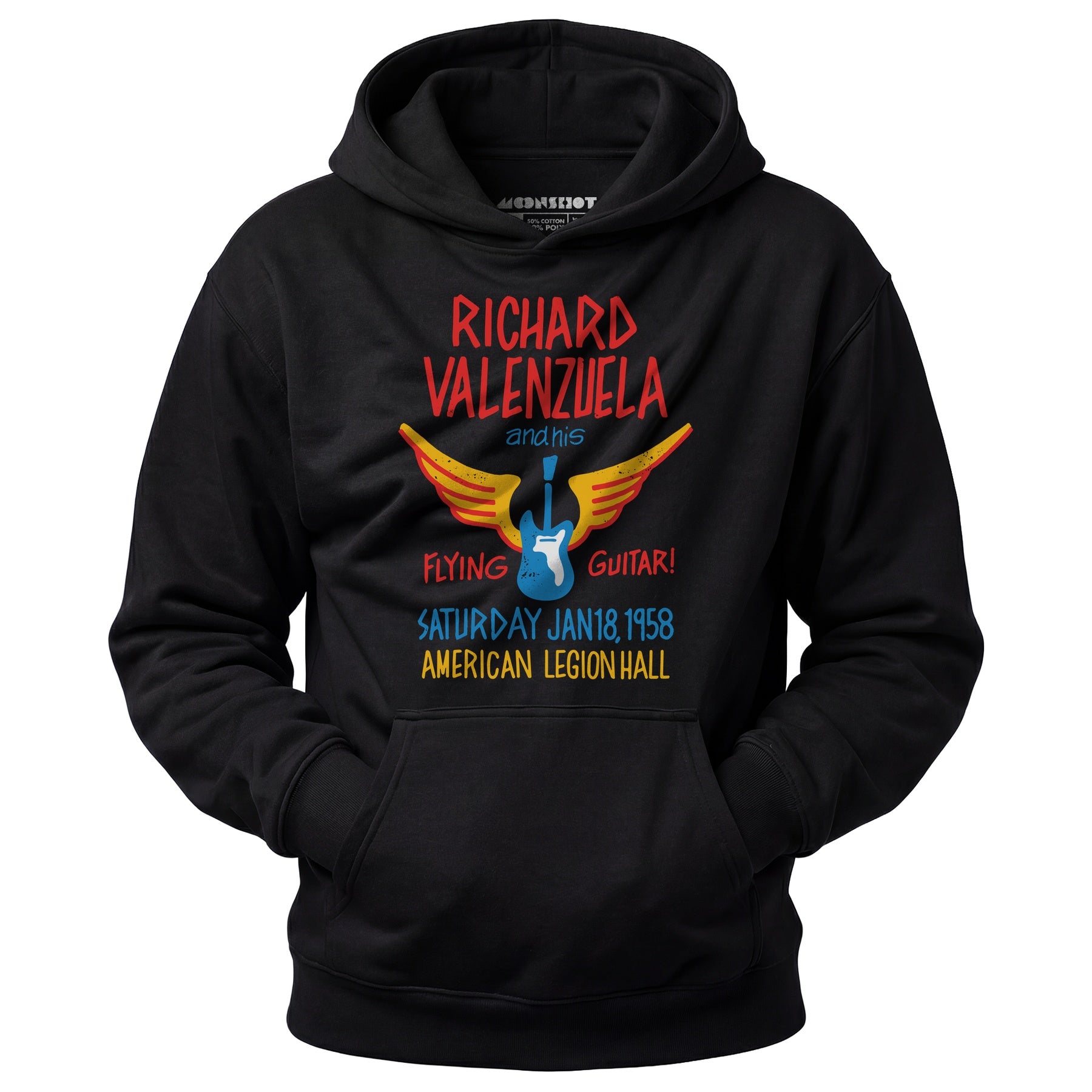Richard Valenzuela and His Flying Guitar - Unisex Hoodie