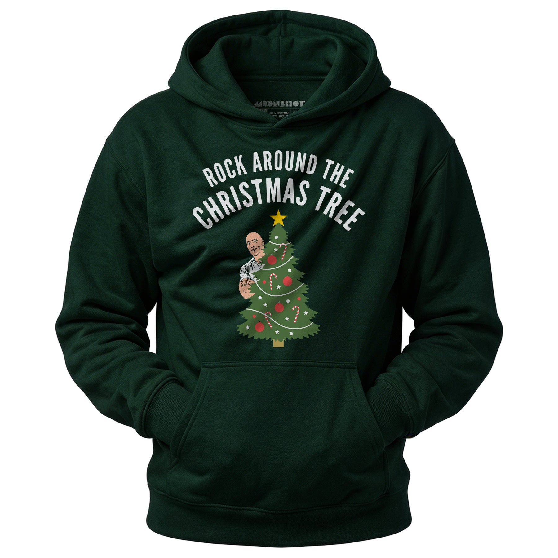 Rock Around the Christmas Tree - Unisex Hoodie