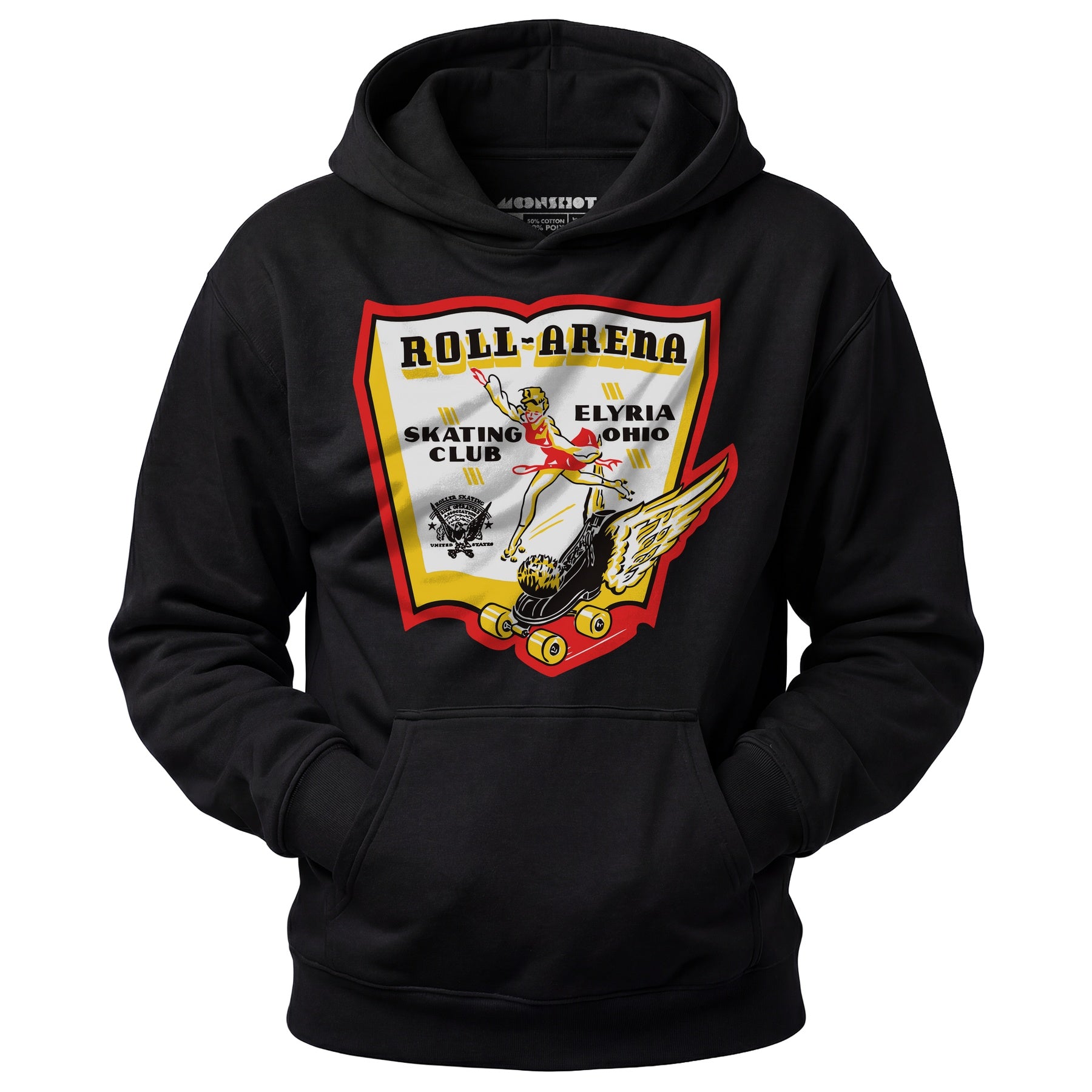 Roll-Arena - Elyria, OH - Vintage Roller Rink - Unisex Hoodie