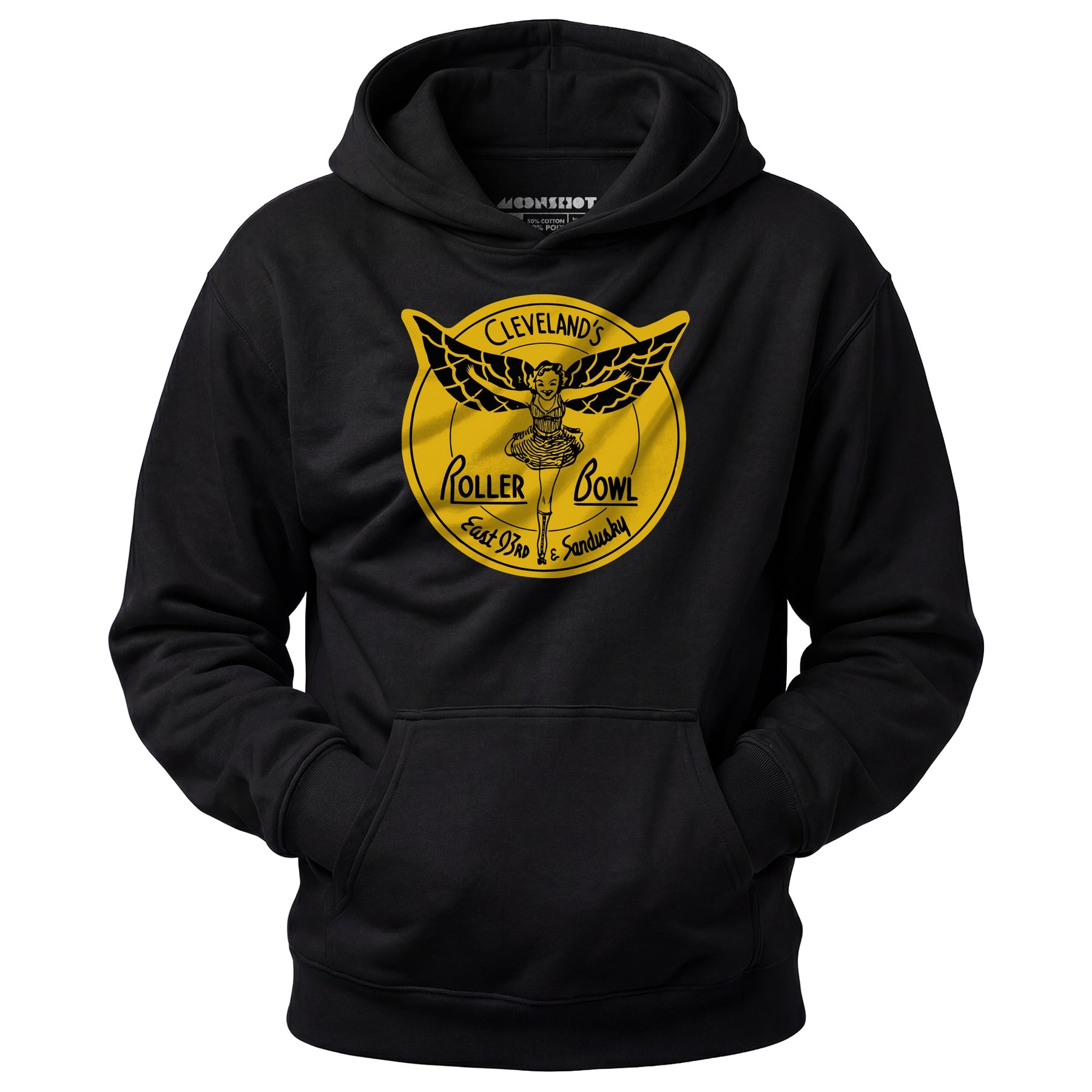 Roller Bowl - Cleveland, OH - Vintage Roller Rink - Unisex Hoodie