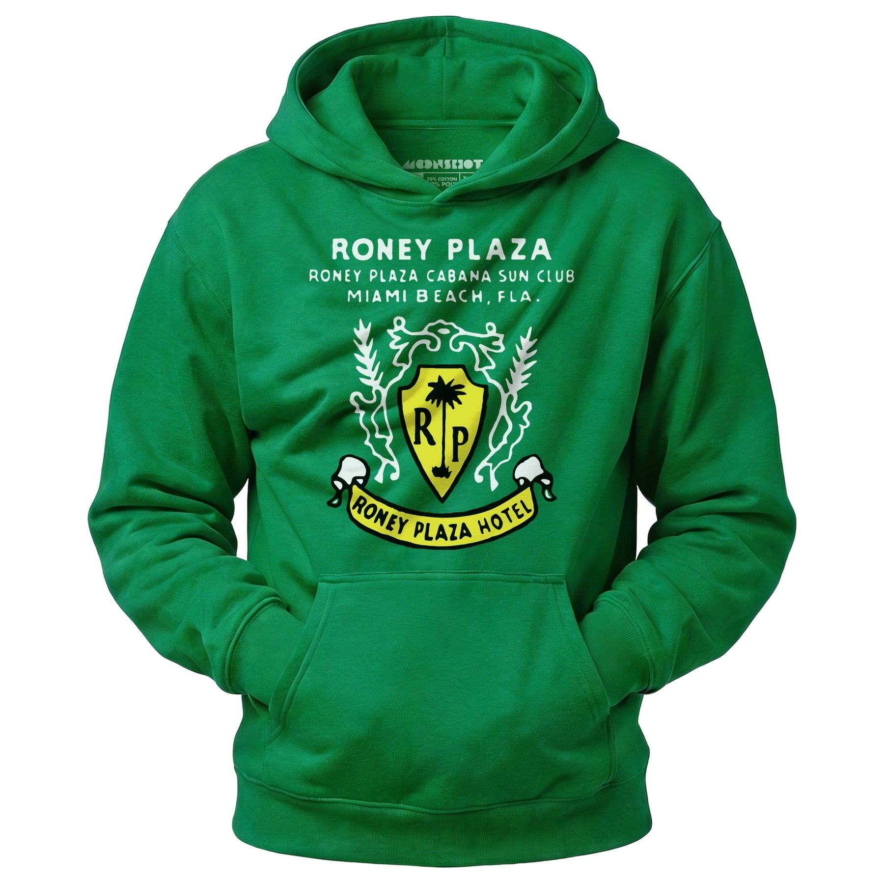 Roney Plaza - Miami Beach, FL - Vintage Hotel - Unisex Hoodie