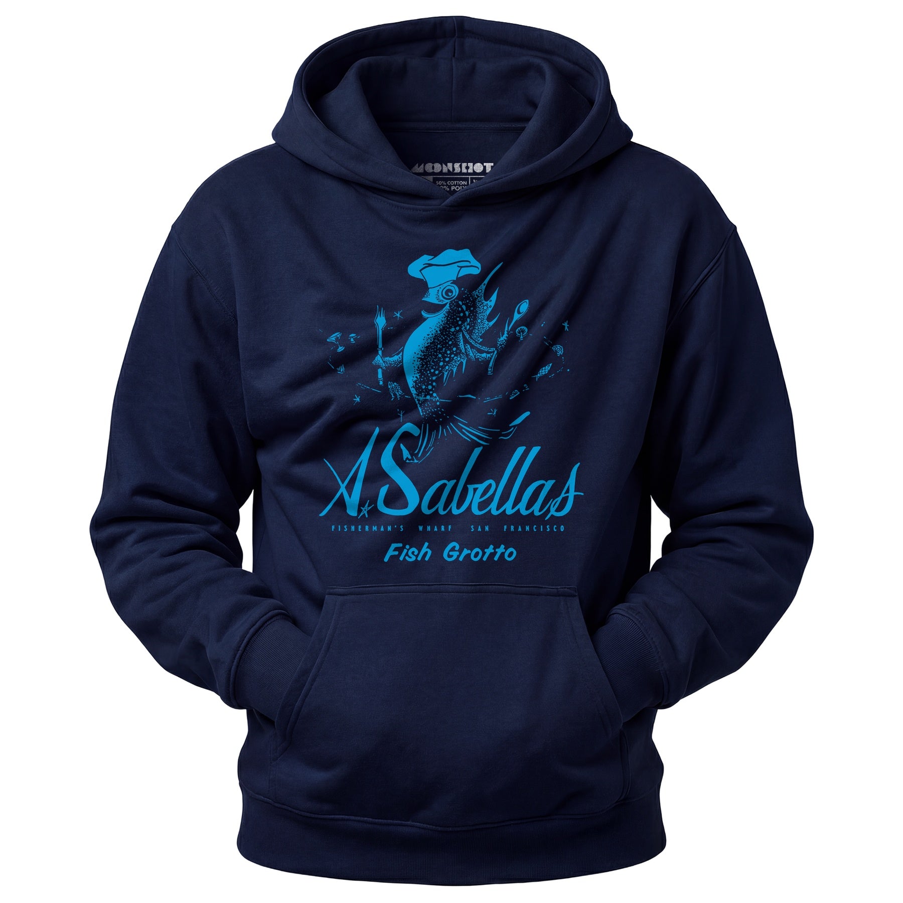 Sabella's Fish Grotto - San Francisco, CA - Vintage Restaurant - Unisex Hoodie