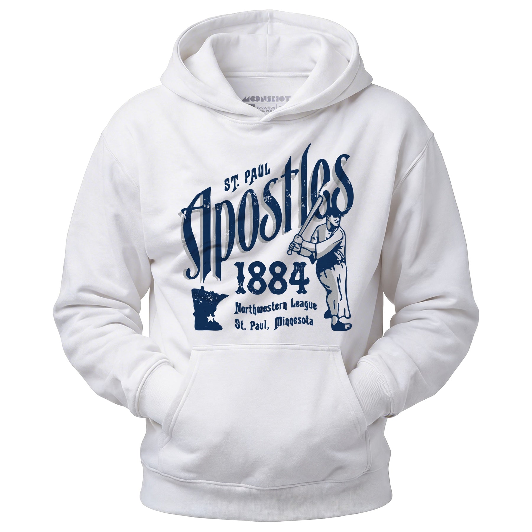 Saint Paul Apostles - Minnesota - Vintage Defunct Baseball Teams - Unisex Hoodie