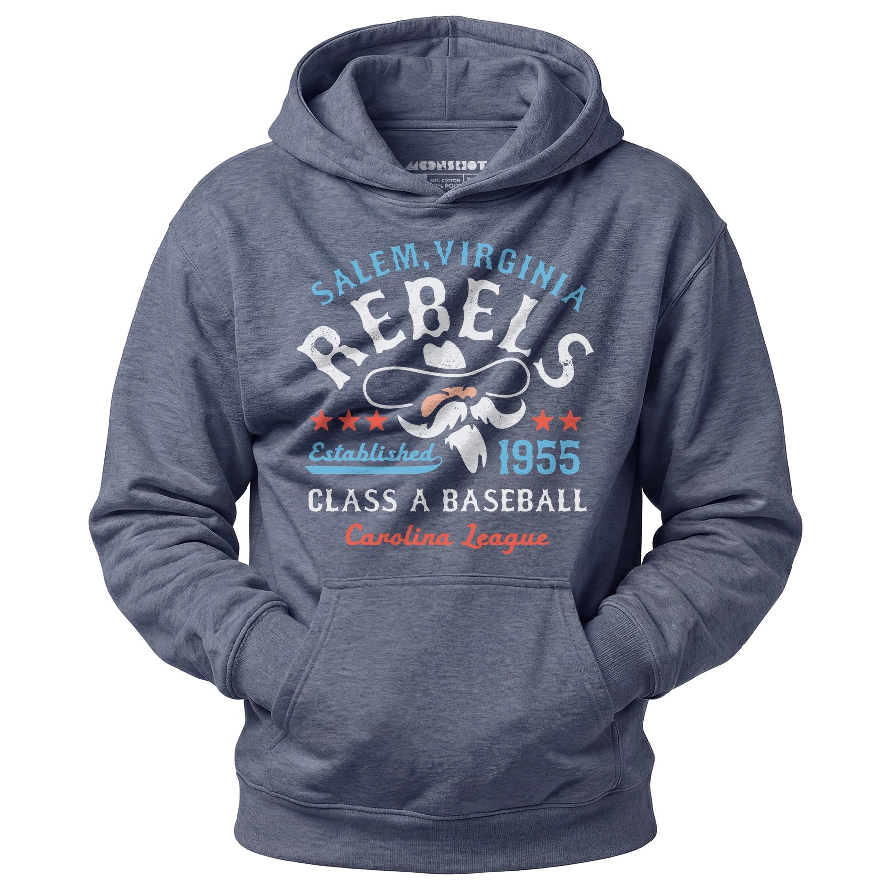 Salem Rebels - Virginia - Vintage Defunct Baseball Teams - Unisex Hoodie