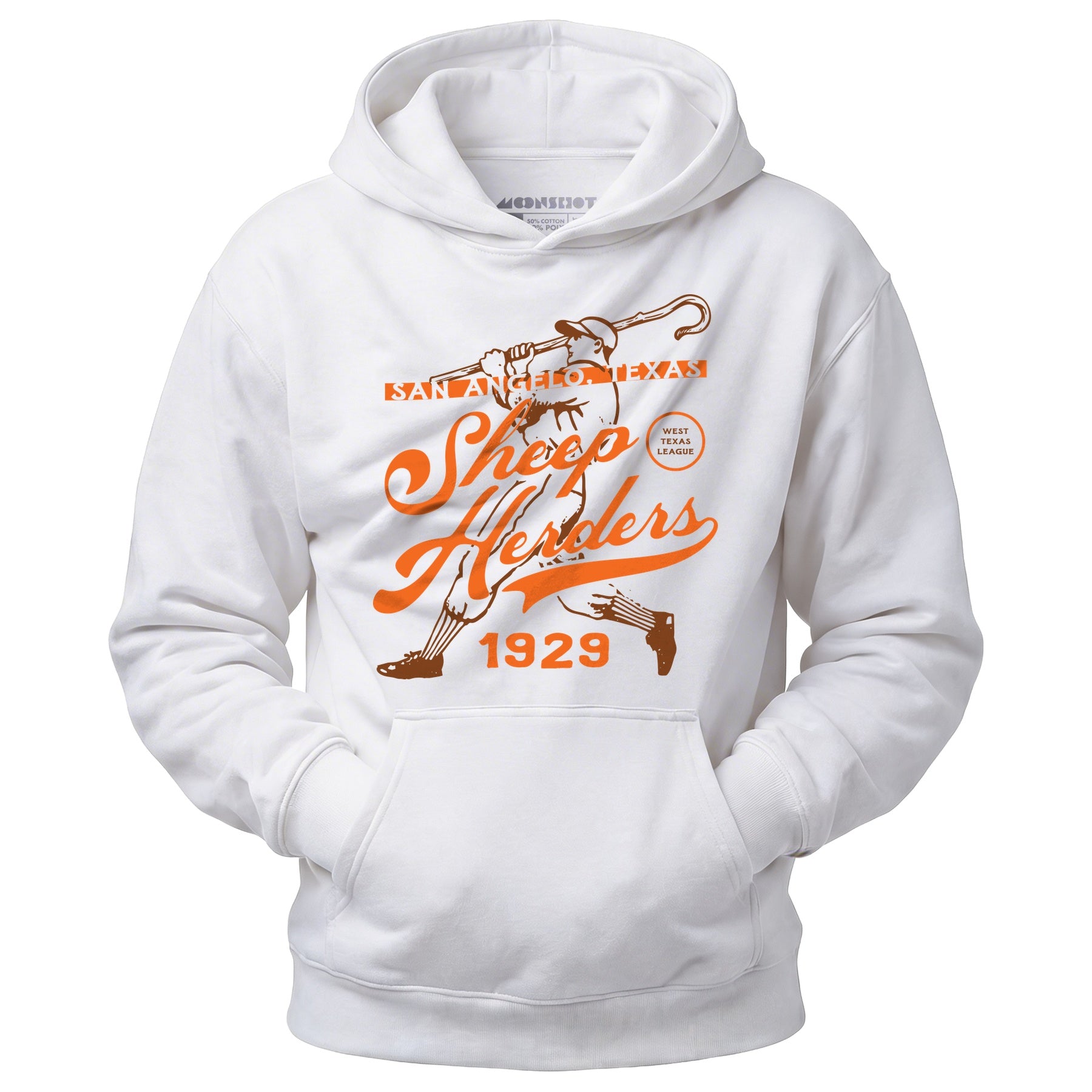 San Angelo Sheep Herders - Texas - Vintage Defunct Baseball Teams - Unisex Hoodie