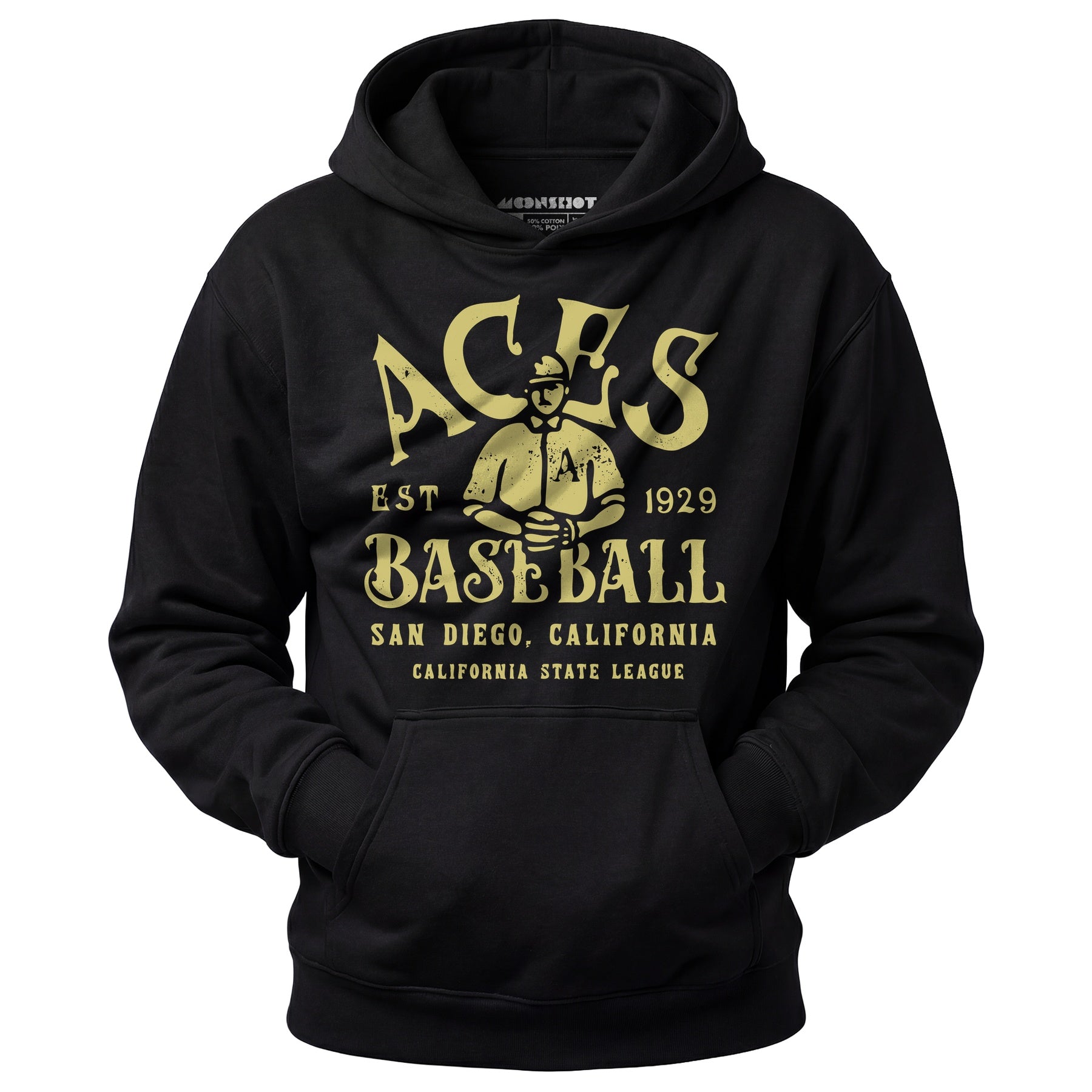 San Diego Aces - California - Vintage Defunct Baseball Teams - Unisex Hoodie