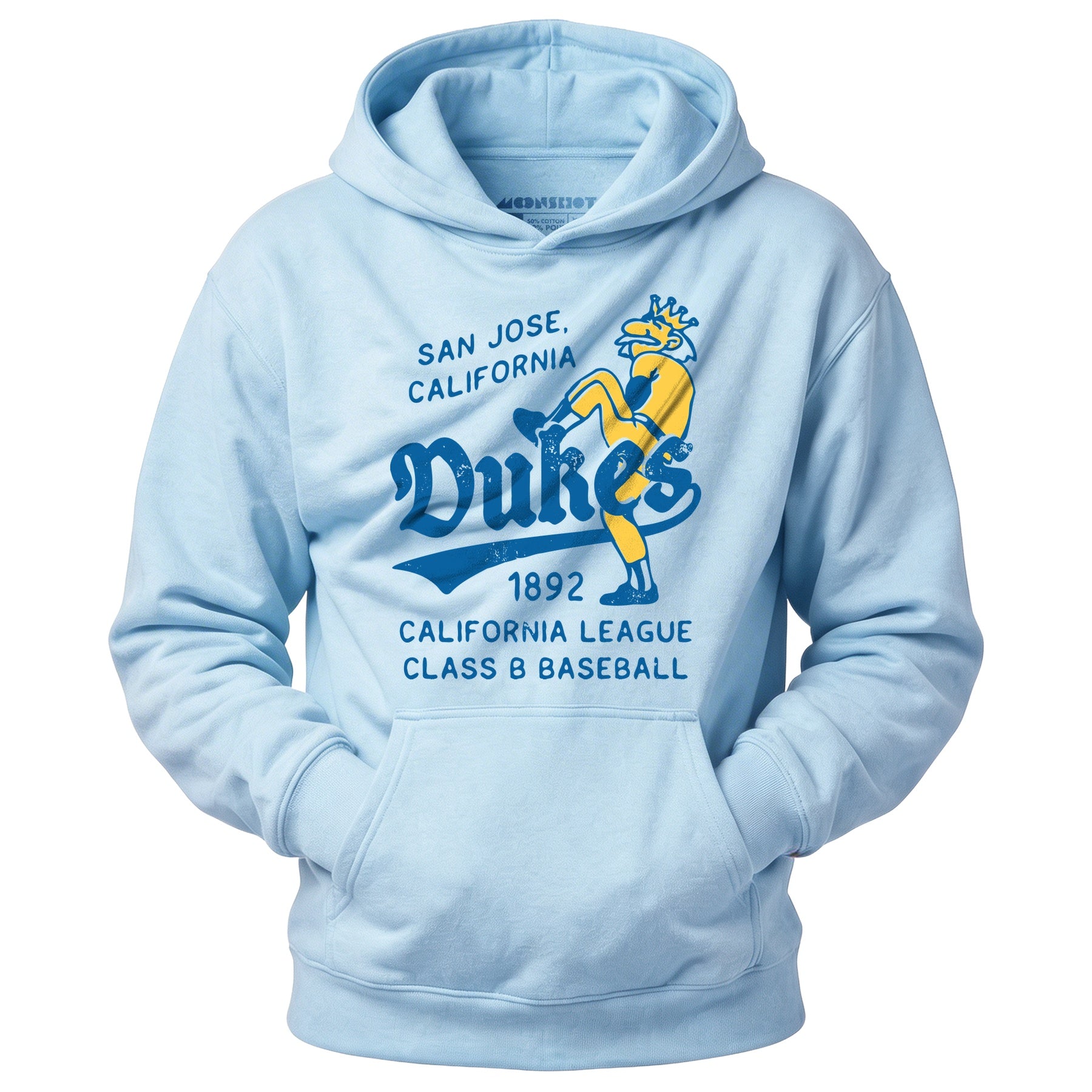 San Jose Dukes - California - Vintage Defunct Baseball Teams - Unisex Hoodie