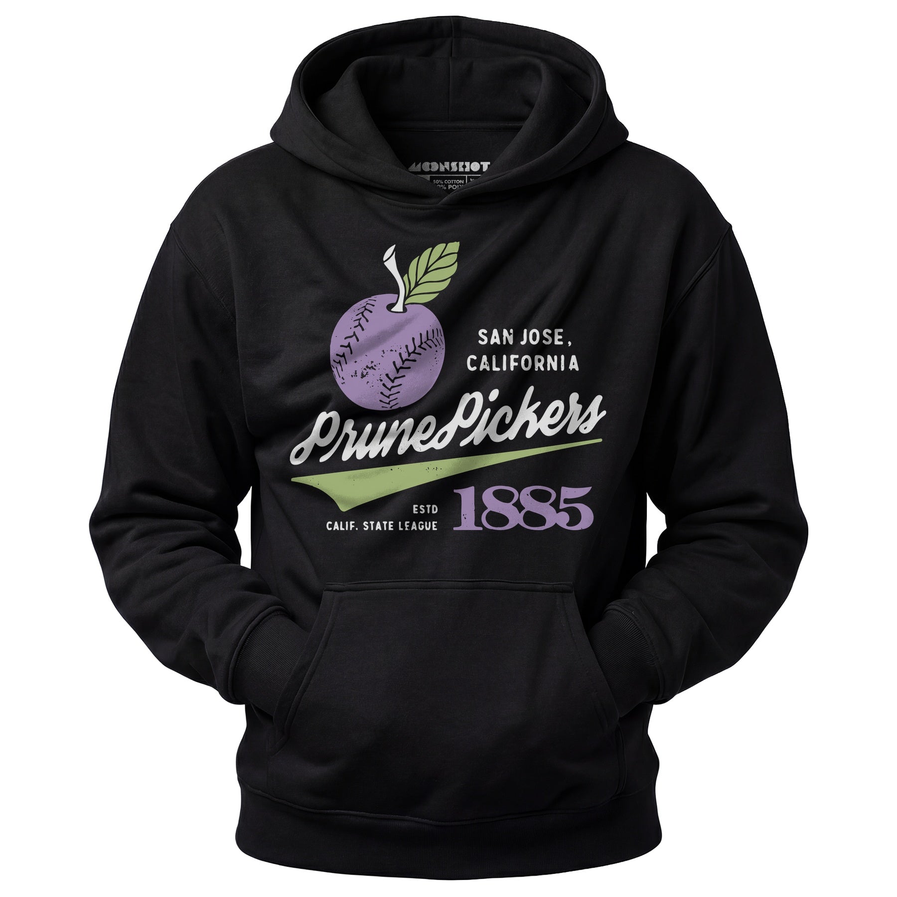 San Jose Prune Pickers - California - Vintage Defunct Baseball Teams - Unisex Hoodie