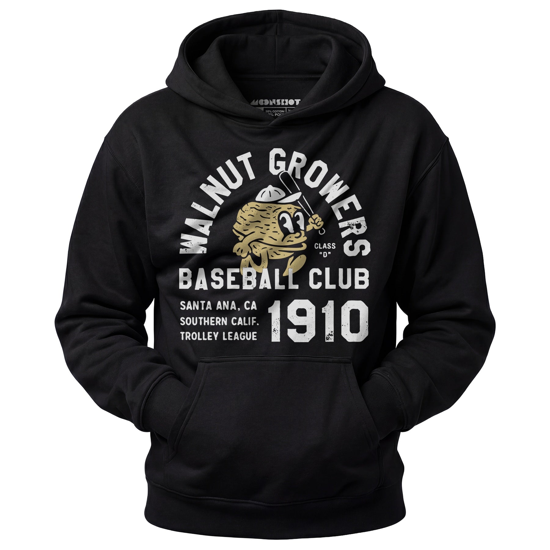 Santa Ana Walnut Growers - California - Vintage Defunct Baseball Teams - Unisex Hoodie
