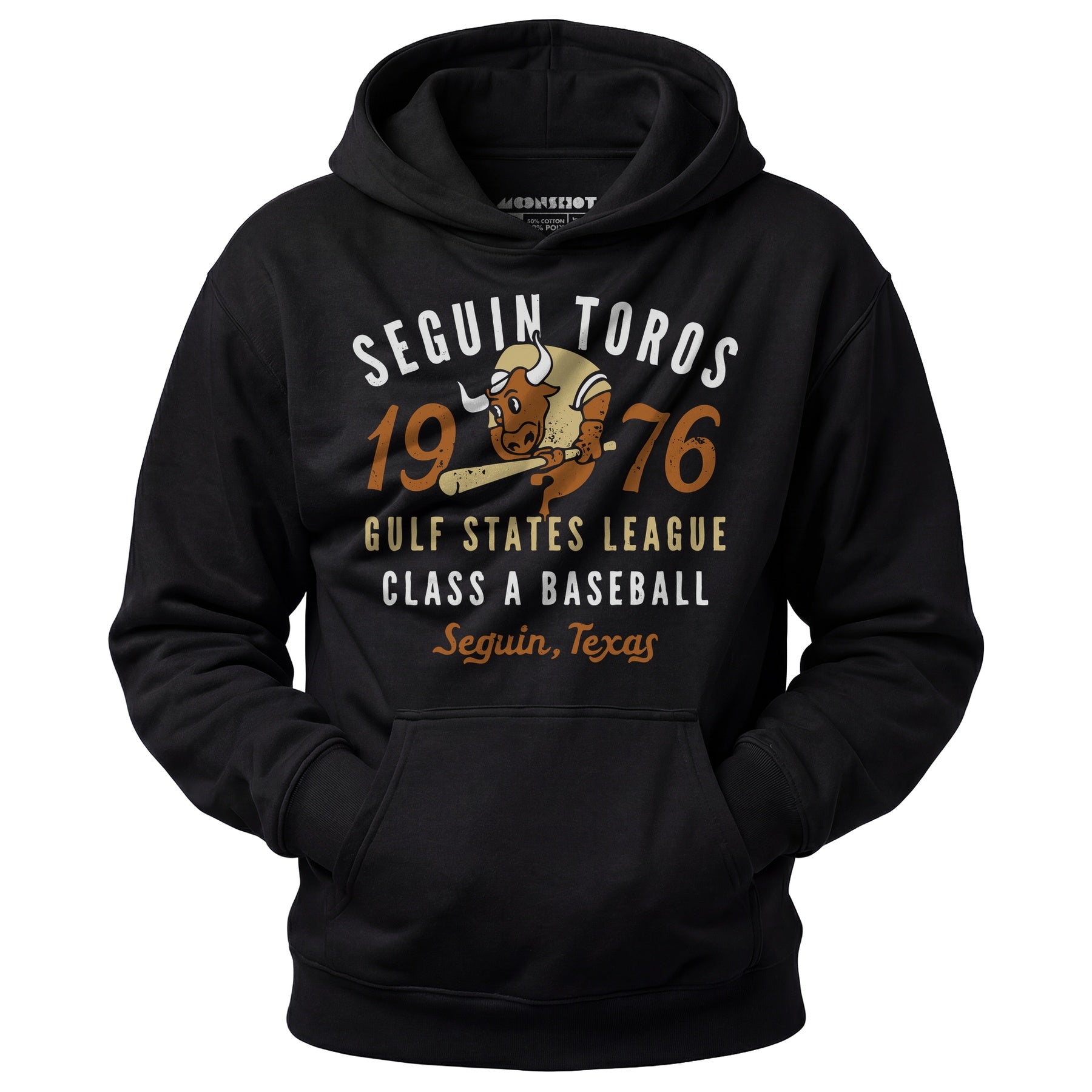 Seguin Toros - Texas - Vintage Defunct Baseball Teams - Unisex Hoodie